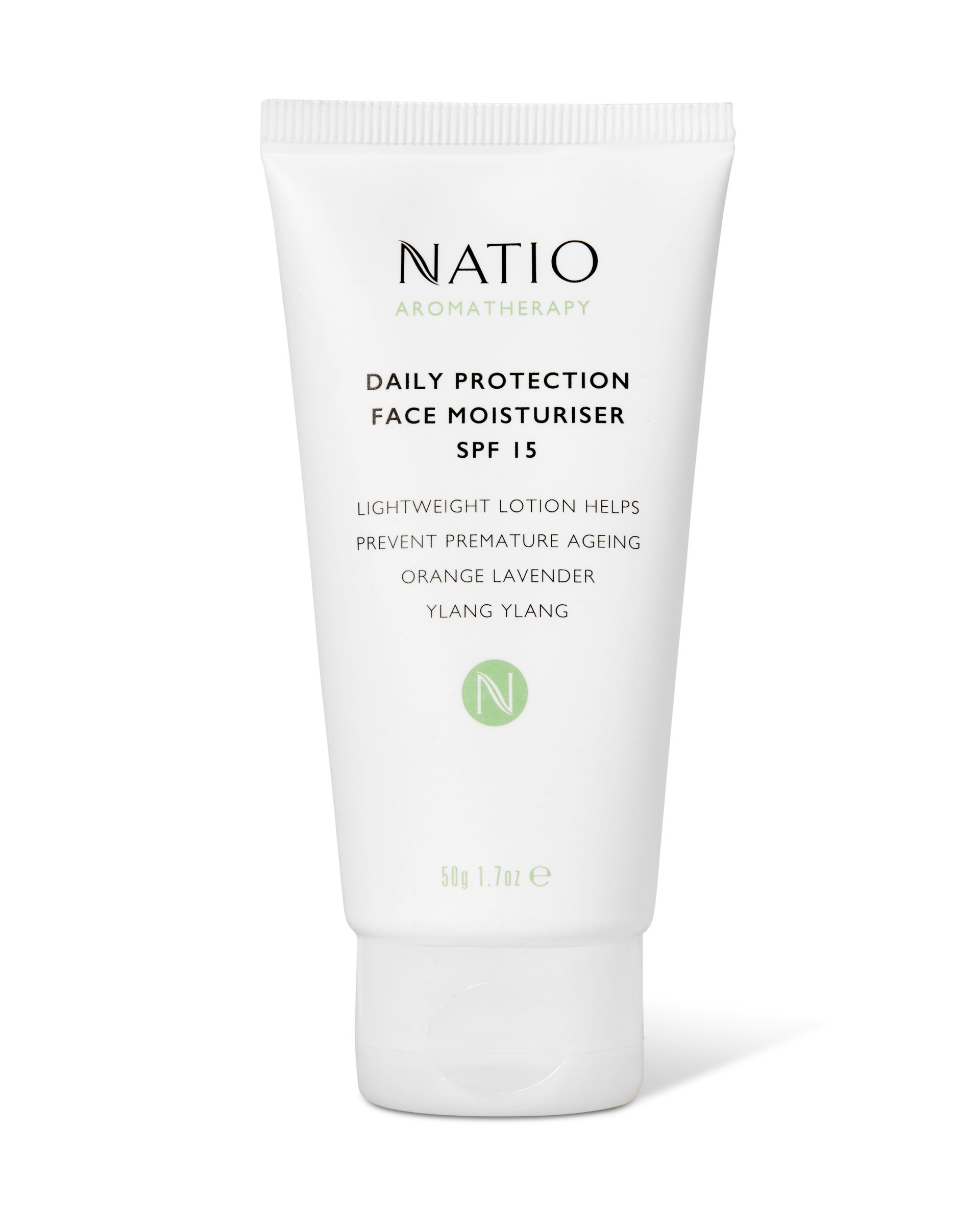 Natio Men SPF 15 Daily Protection Face Moisturiser 50g - Image 1
