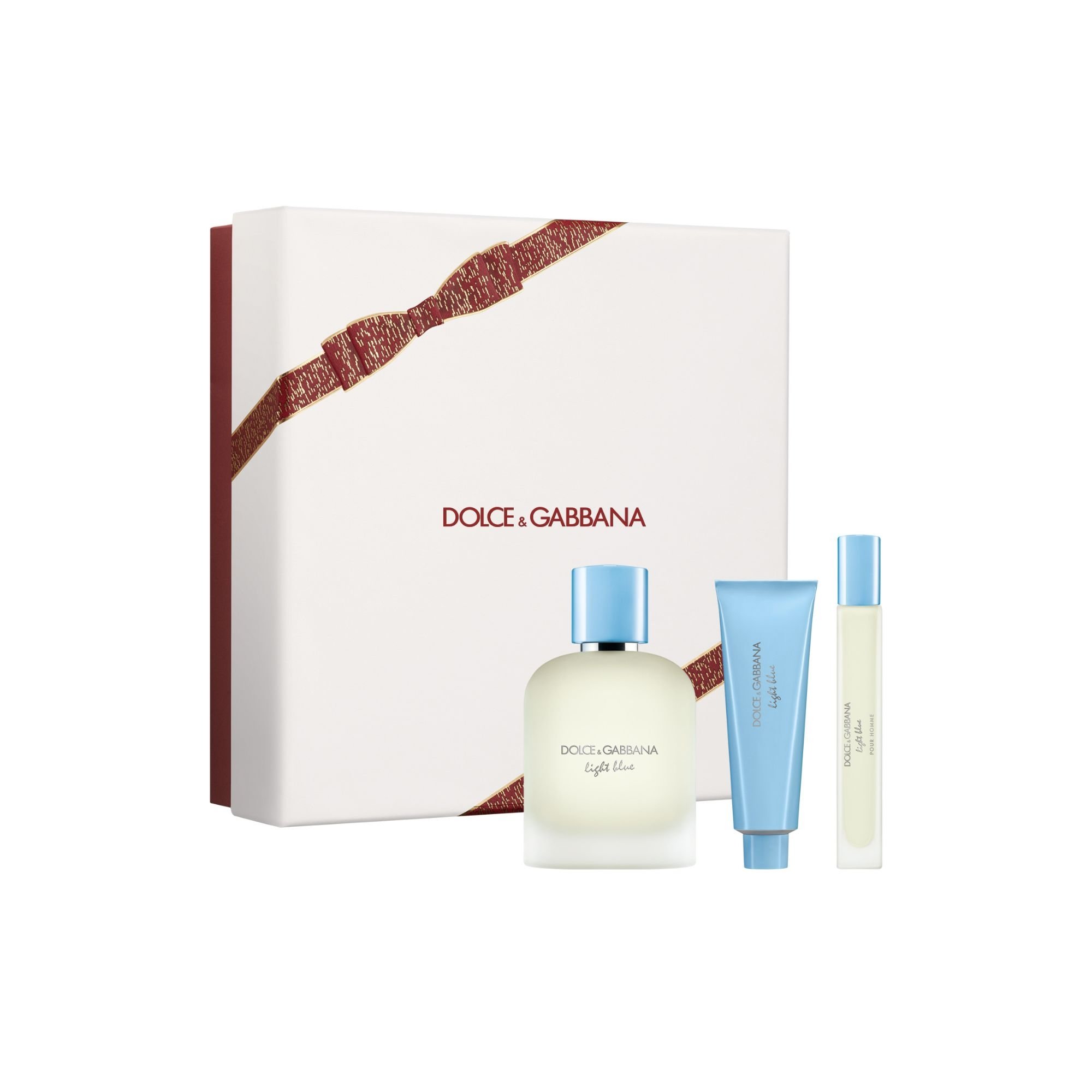 Dolce & Gabbana Light Blue Pour Homme Gift Set 3 piece