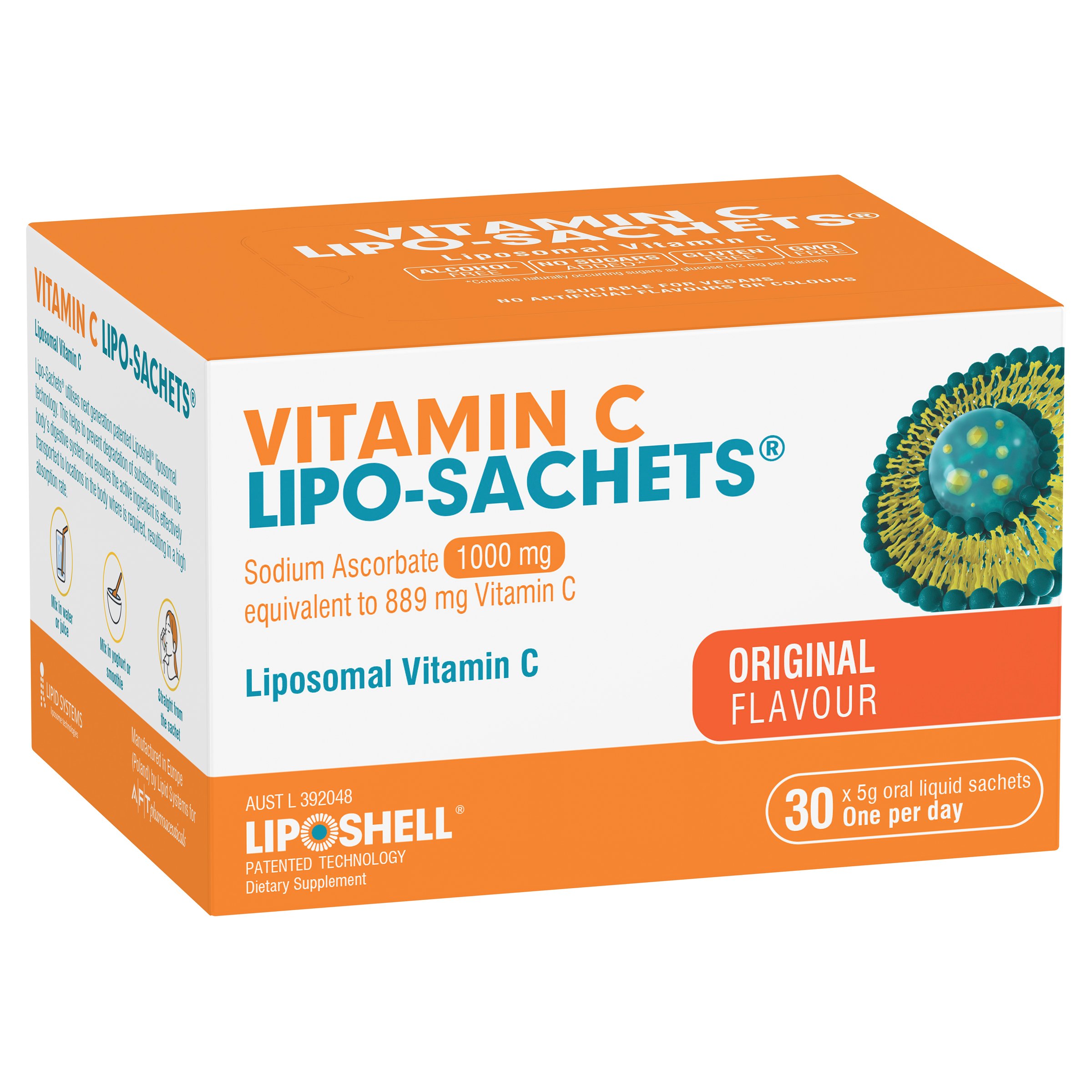 Lipo-Sachets Vitamin C 30 sachets