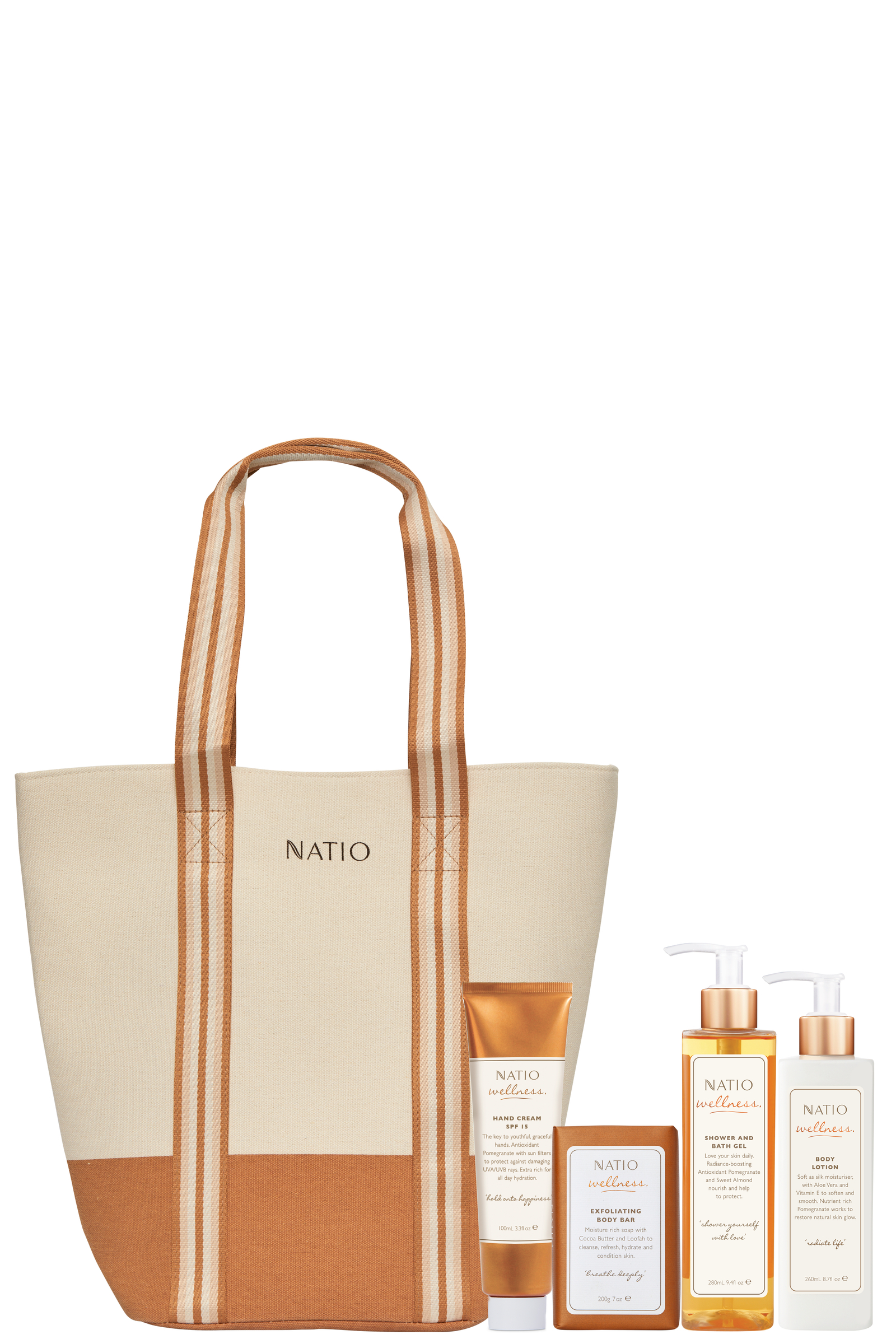 Natio Aurora Gift Set 4 piece