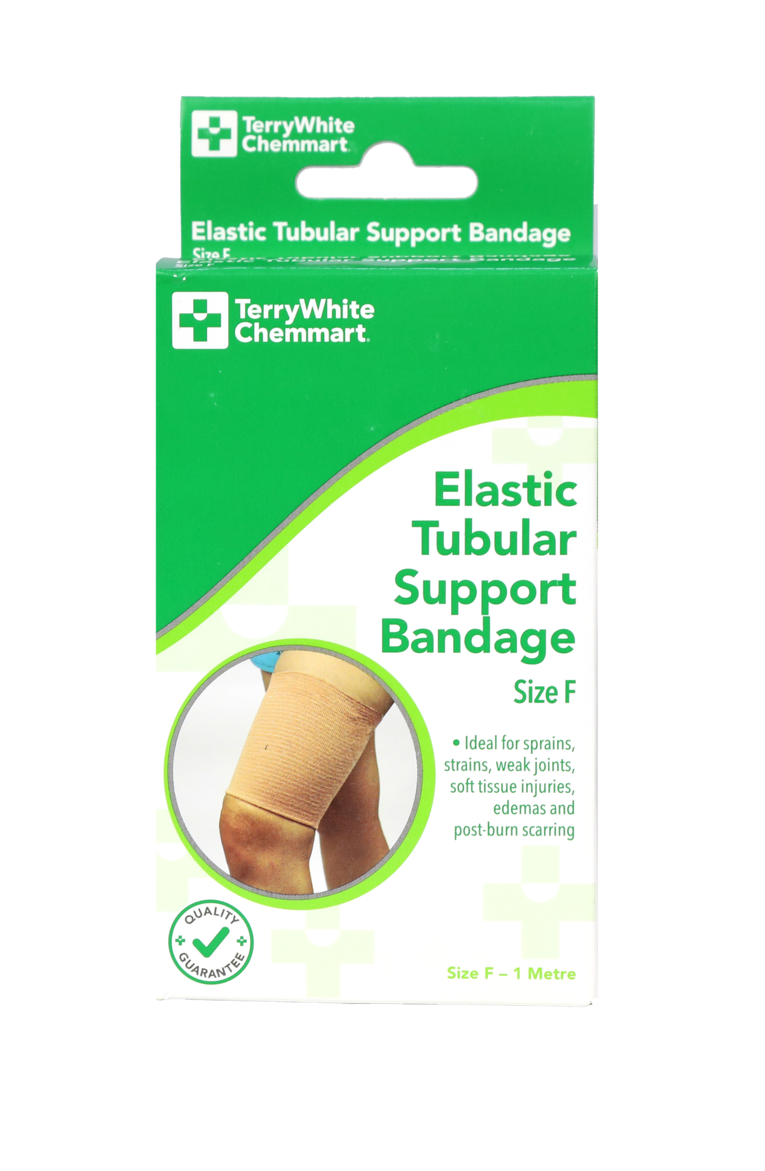 TerryWhite Chemmart Elastic Tubular Bandage Size F - 1m