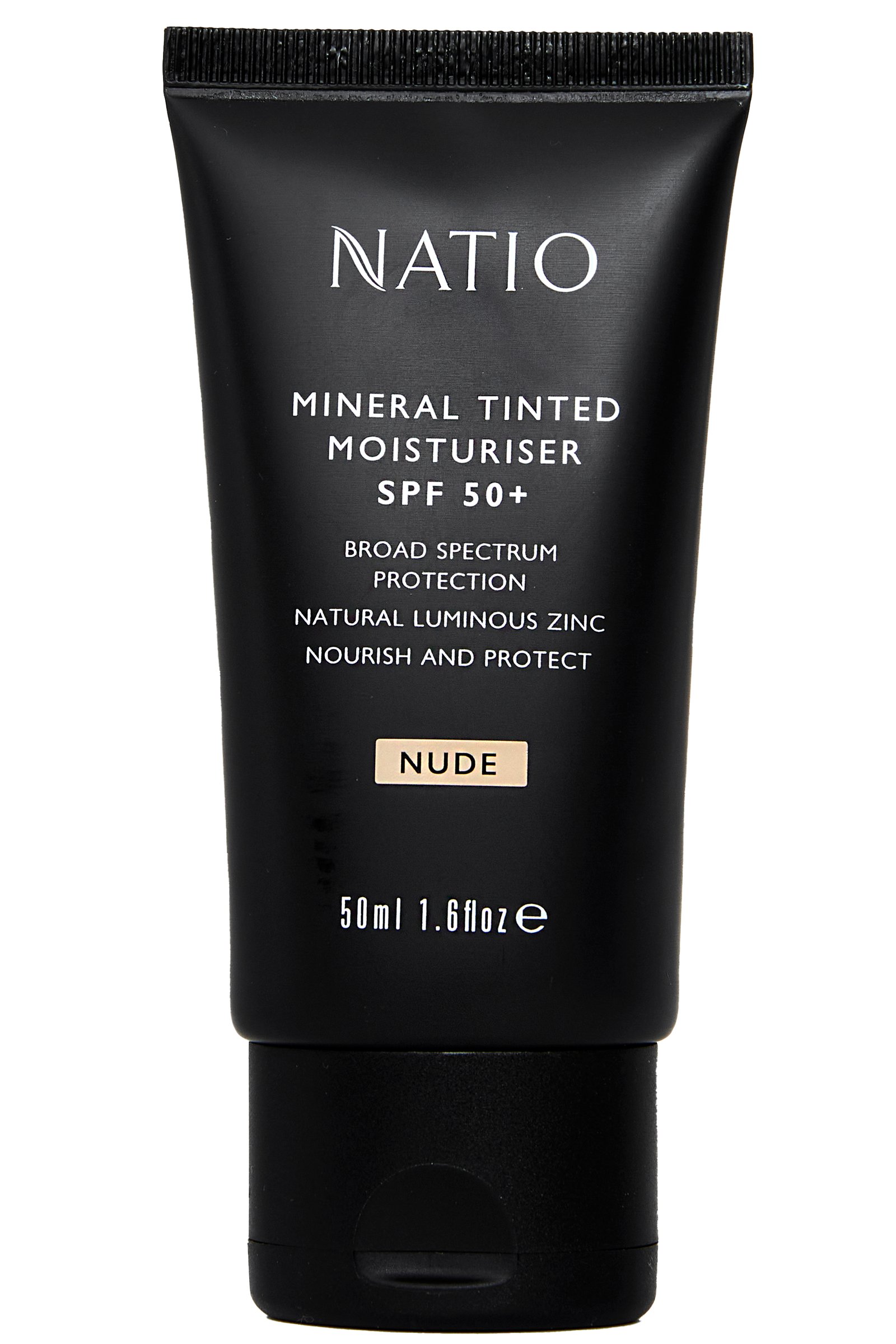 Natio Mineral Tinted Moisturiser SPF 50 + Nude 50ml - Image 1