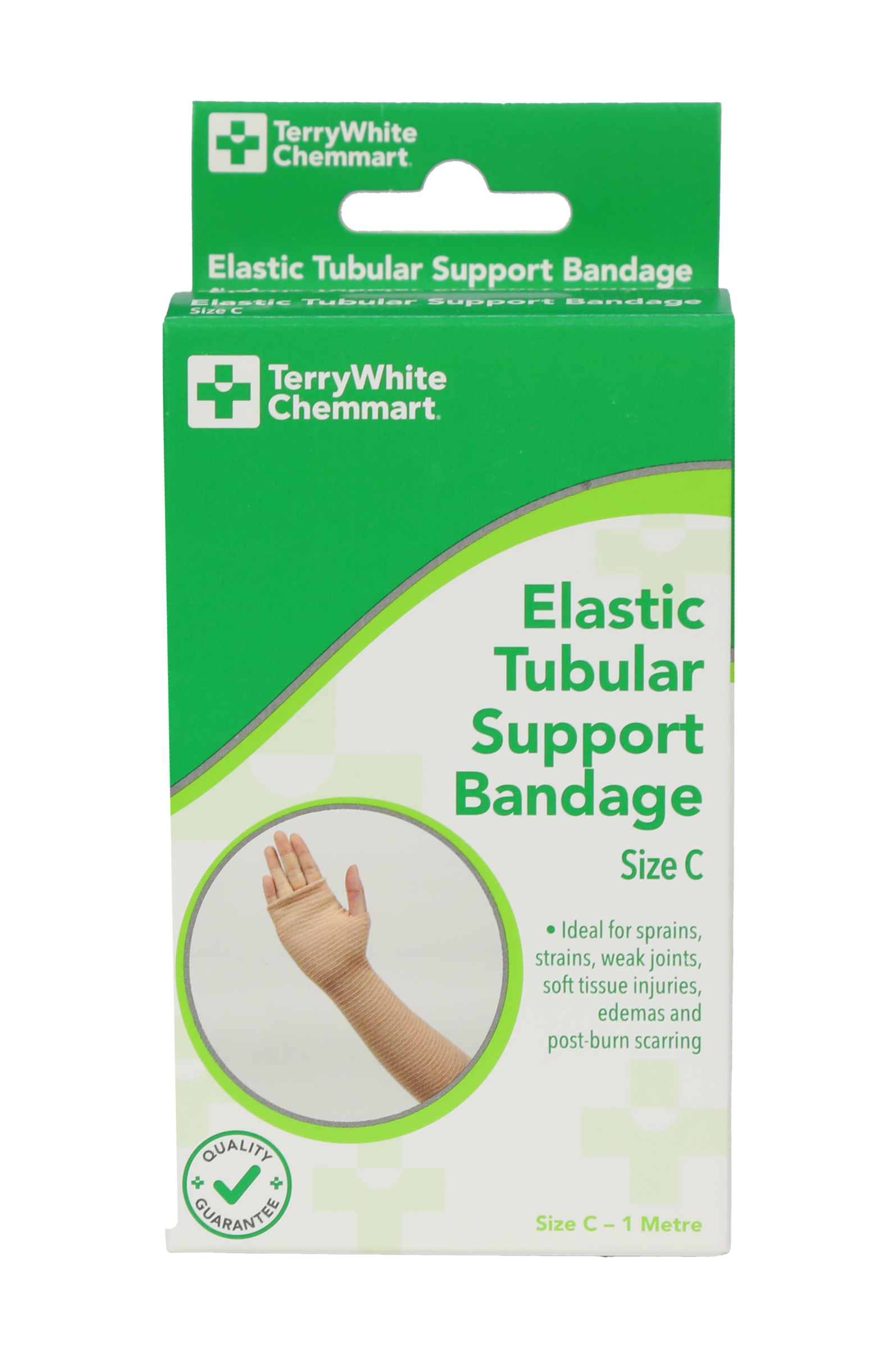TerryWhite Chemmart Elastic Tubular Bandage Size C - 1m