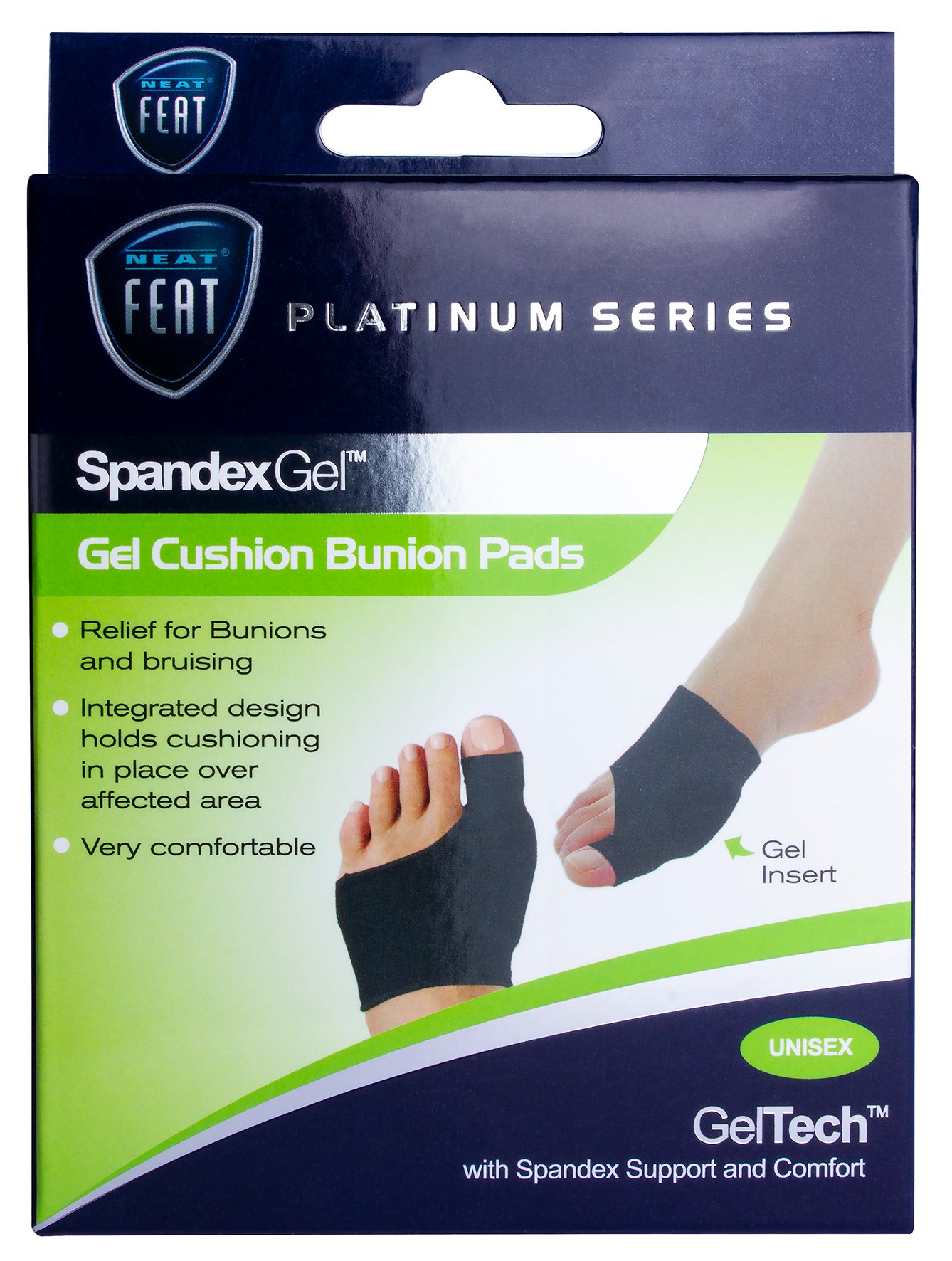 Neat Feat Spandex Bunion Pad Sleeve Large 1 pair - Image 3