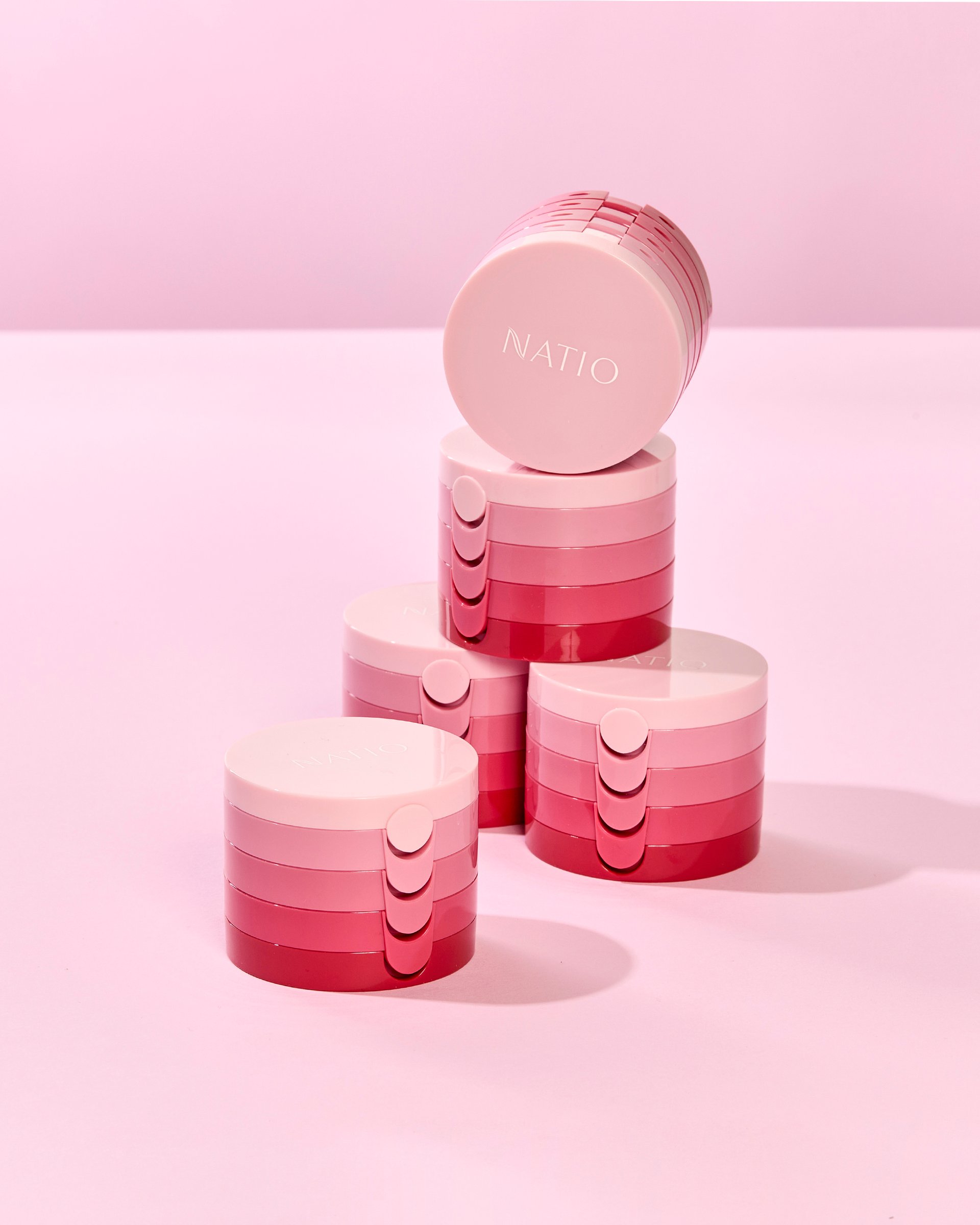 Natio Hello Colour Pocket Palette - Petal 12g - Image 5