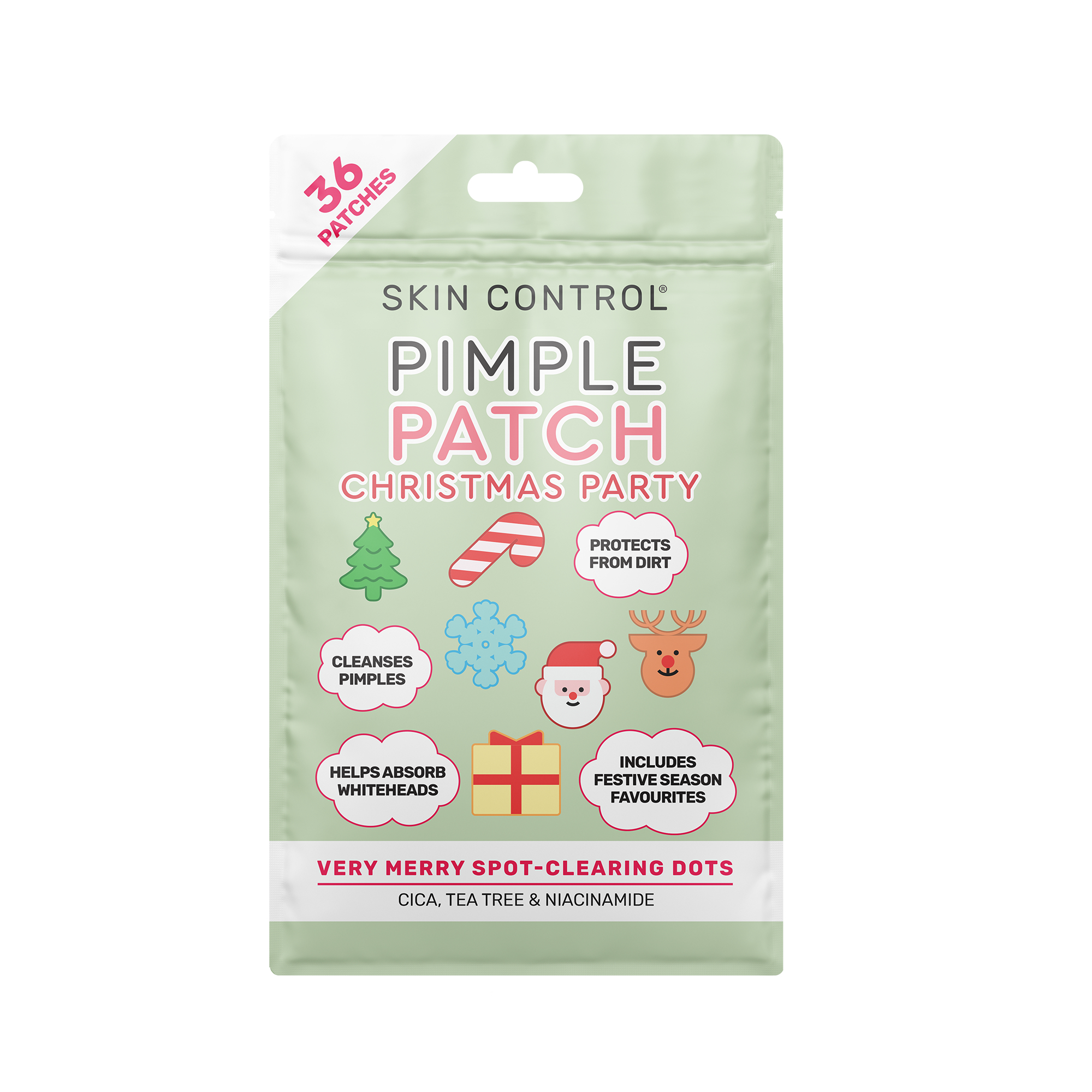 Skin Control Pimple Patch Christmas Party 24 patches