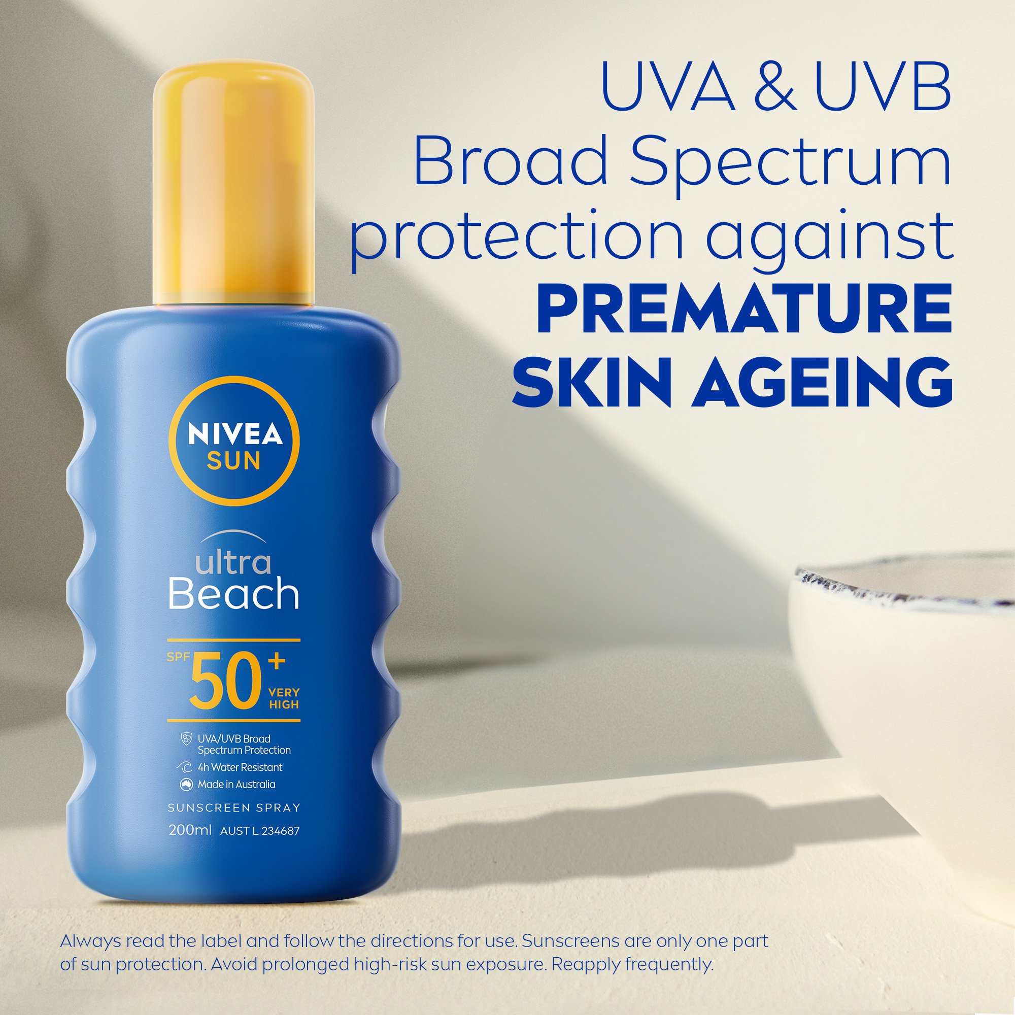 Nivea Sun Ultra Beach Spray SPF50+ - 200ml - Image 5
