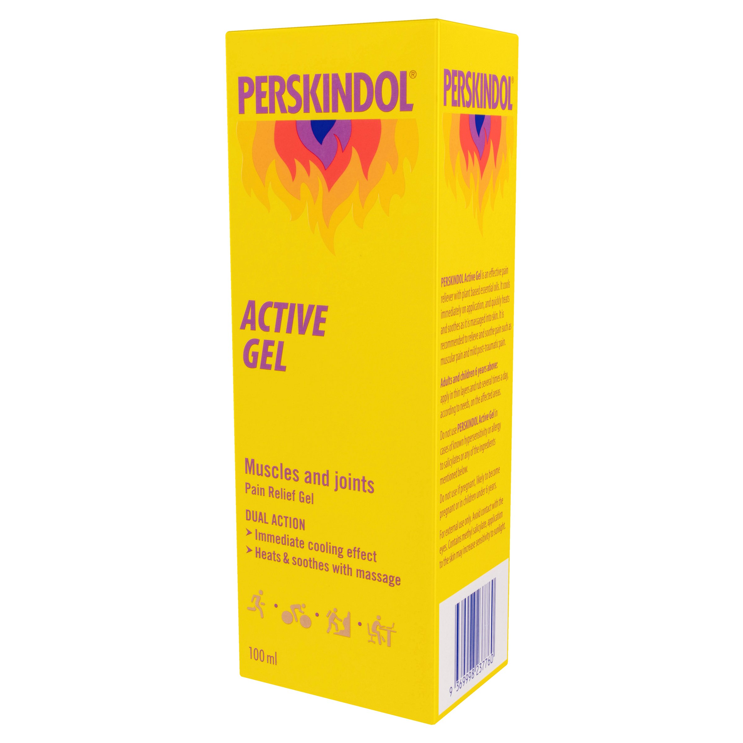 Perskindol Active Gel 100ml - Image 4