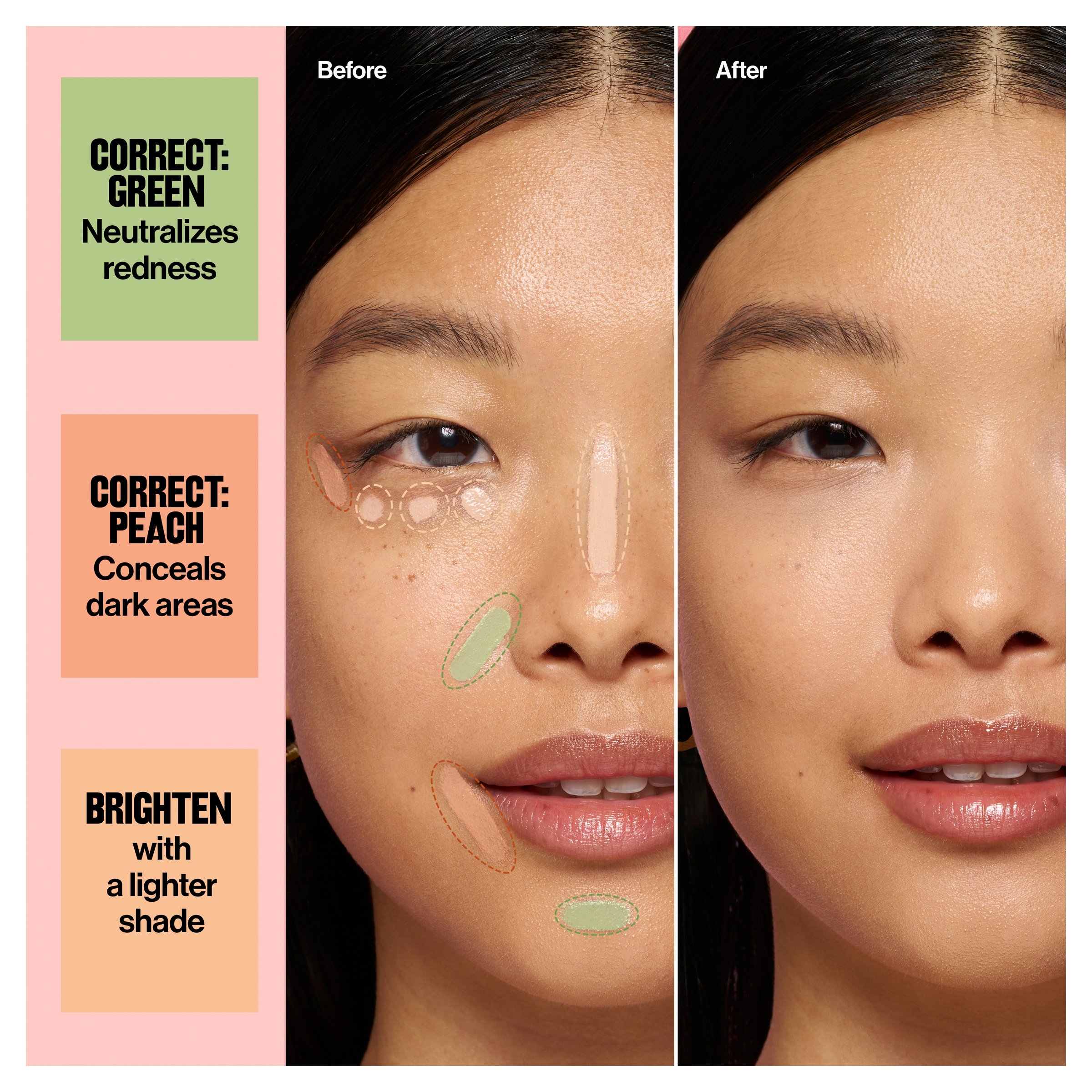Revlon Glimmer Correcting Concealer - 100green 9g - Image 6