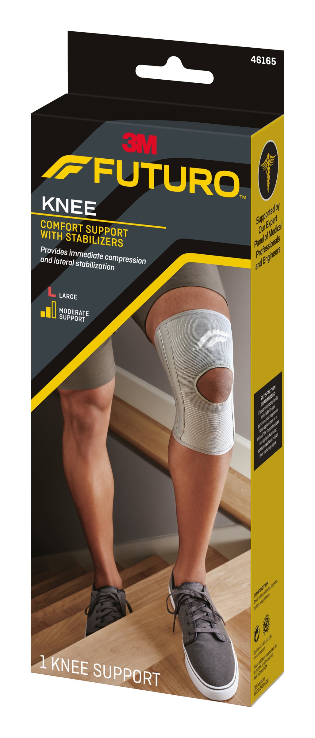 Futuro Comfort Knee With Stabilisers Large 1 each - Image 2