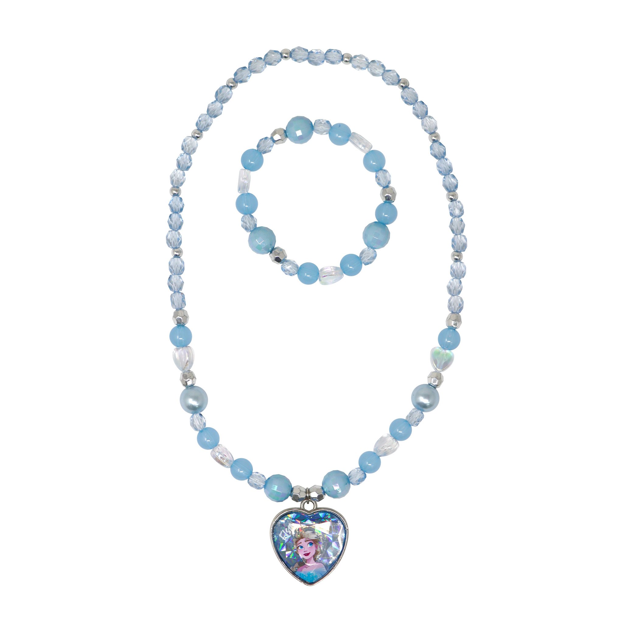 Disney Frozen Elsa Necklace And Bracelet Set 1 each