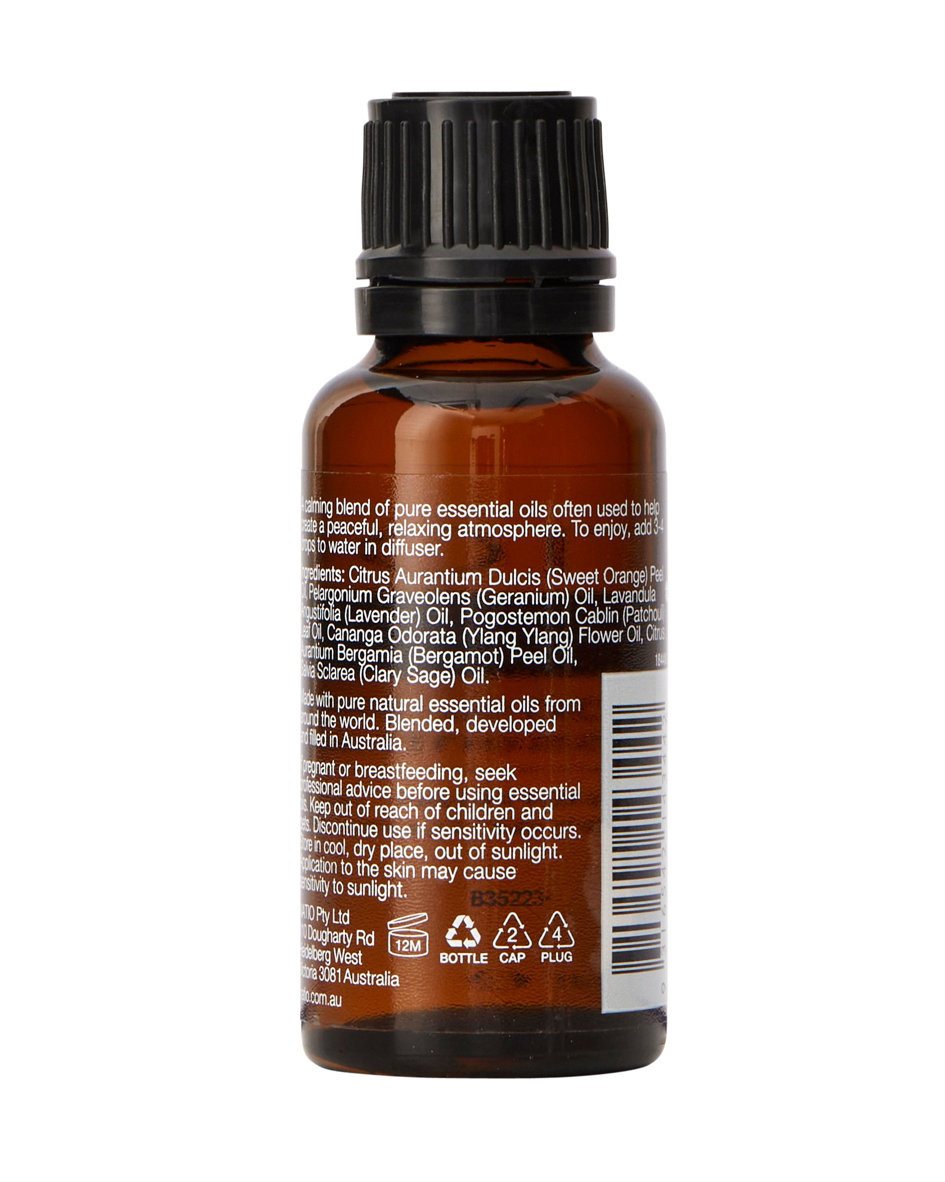 Natio Wellbeing Pure Essential Oil Blend - Stress 25ml - Image 2