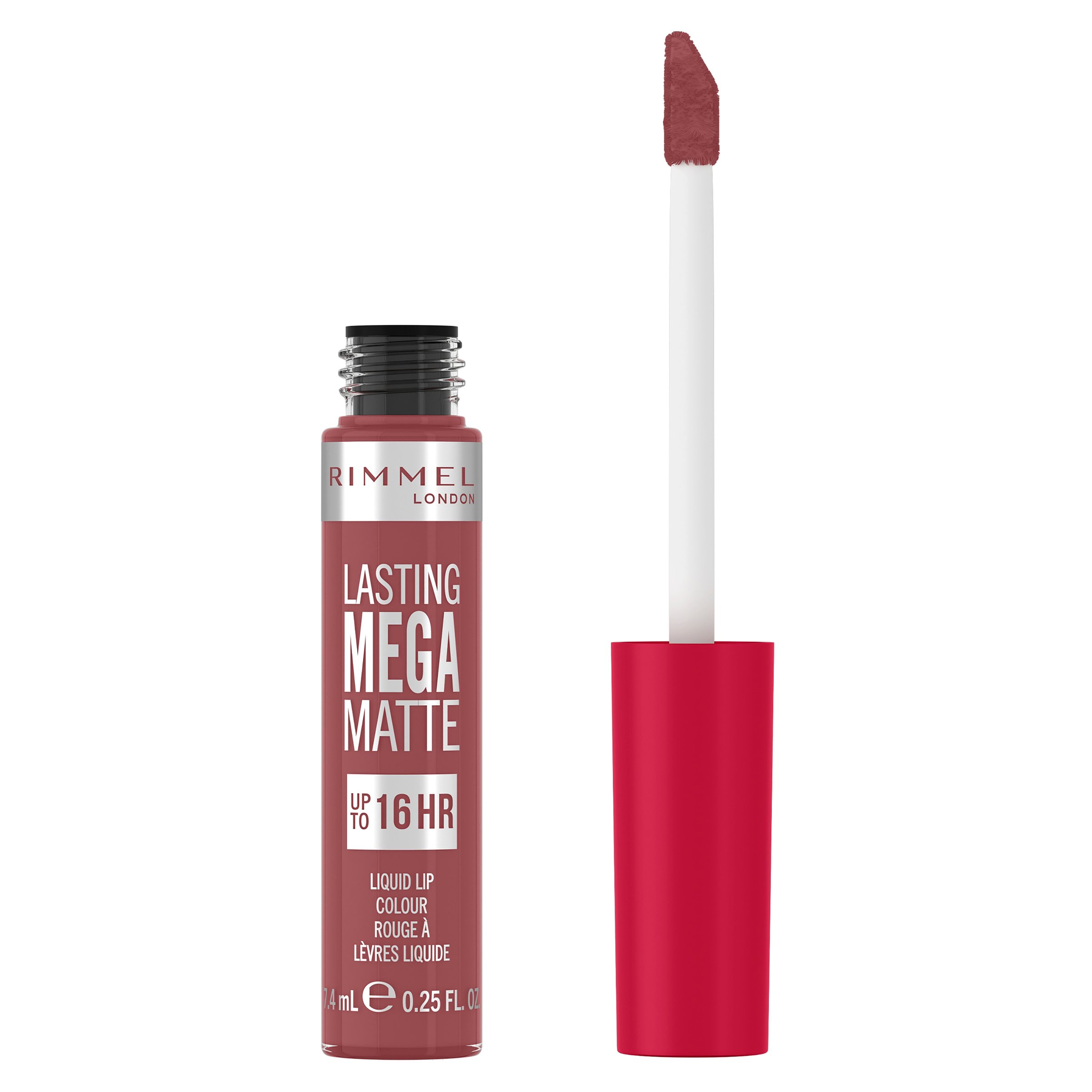 Rimmel Mega Matte Liquid Lipstick 210 Rose & Shine 7.4ml - Image 2