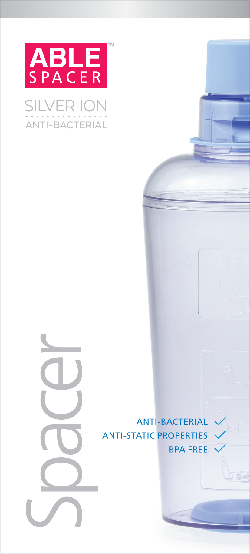 Able Spacer Anti-Bacterial 1 each