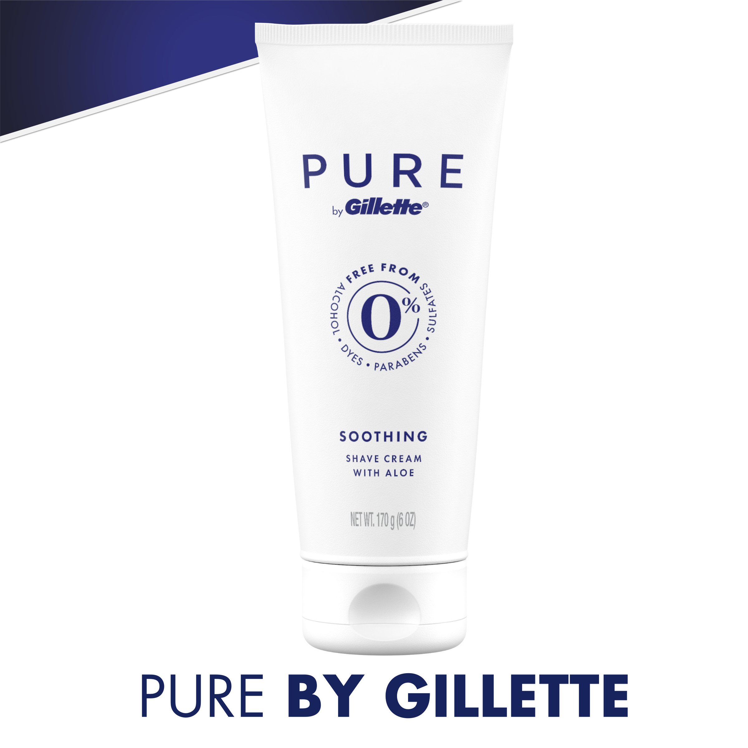 Gillette Pure Shave Cream 170g - Image 6