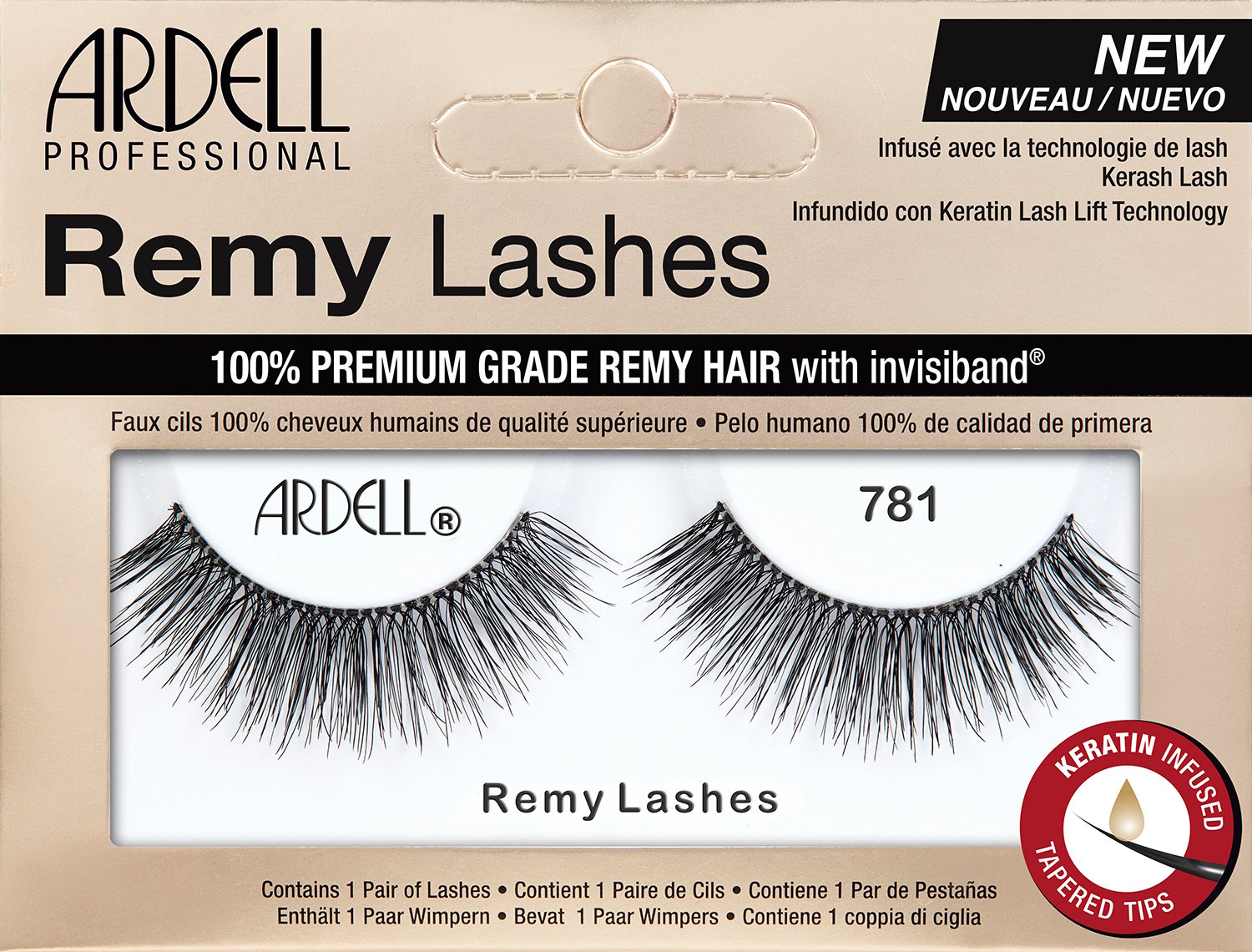 Ardell Remy Lashes 781 - 1 pack
