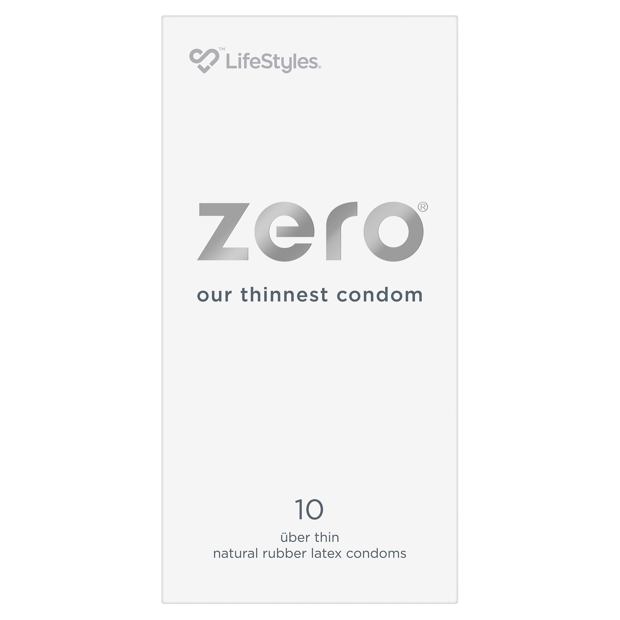 LifeStyles Condoms Zero 10 pack - Image 1