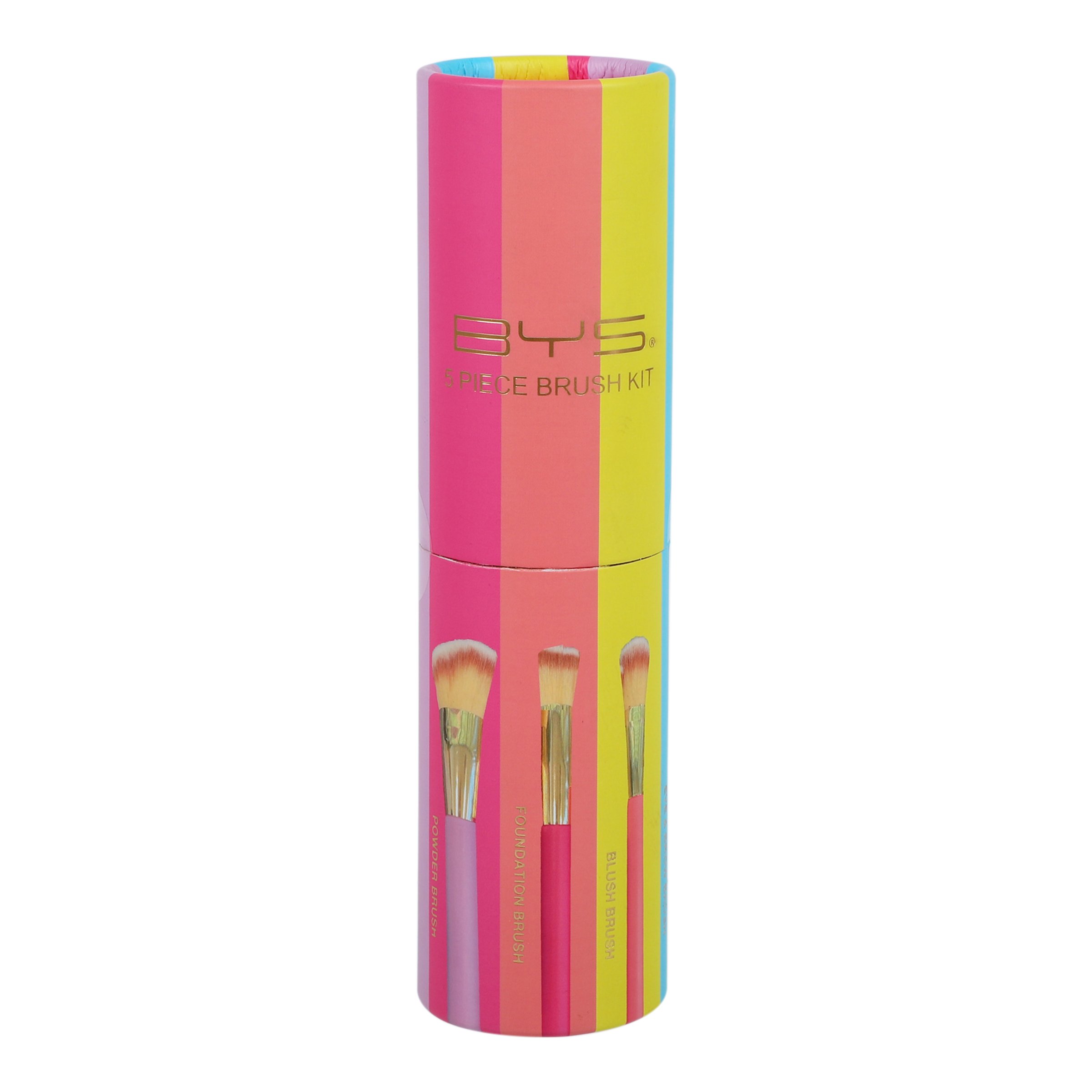 BYS Neon Cylinder Brush Kit 5 piece - Image 1