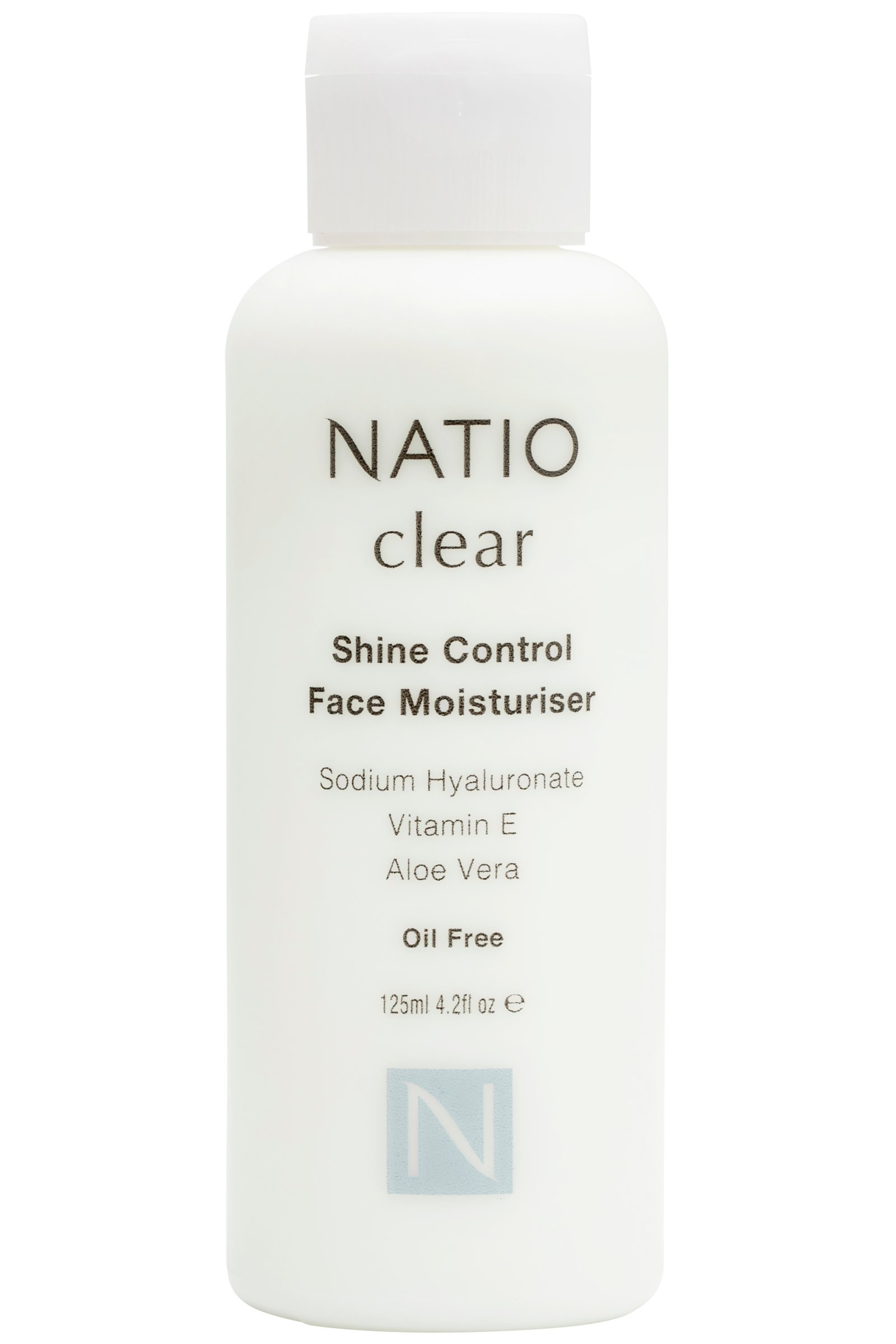 Natio Clear Shine Control Face Moisturiser 125ml