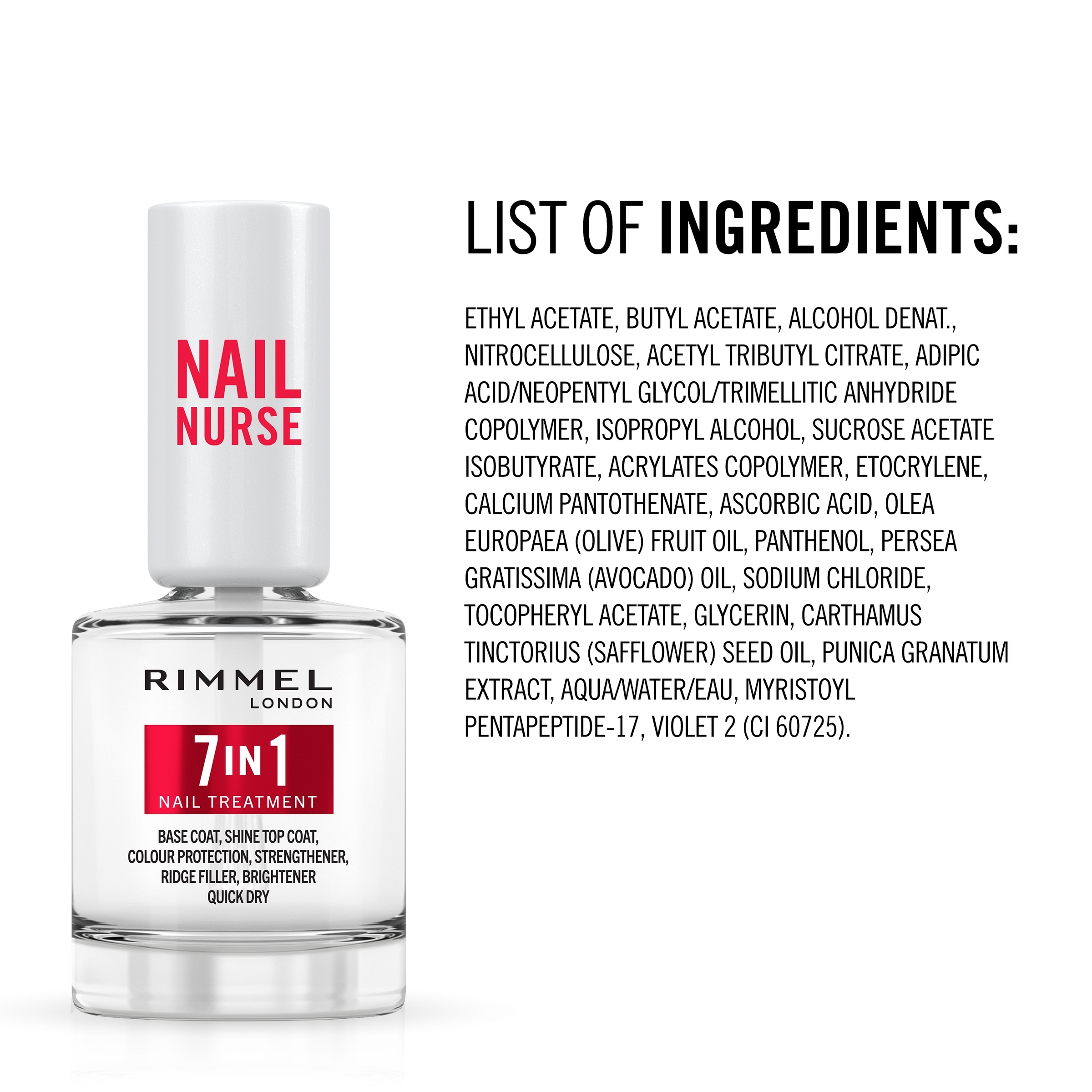 Rimmel Nail Nurse 7 In 1 Nail Treatment 1 each - Image 5