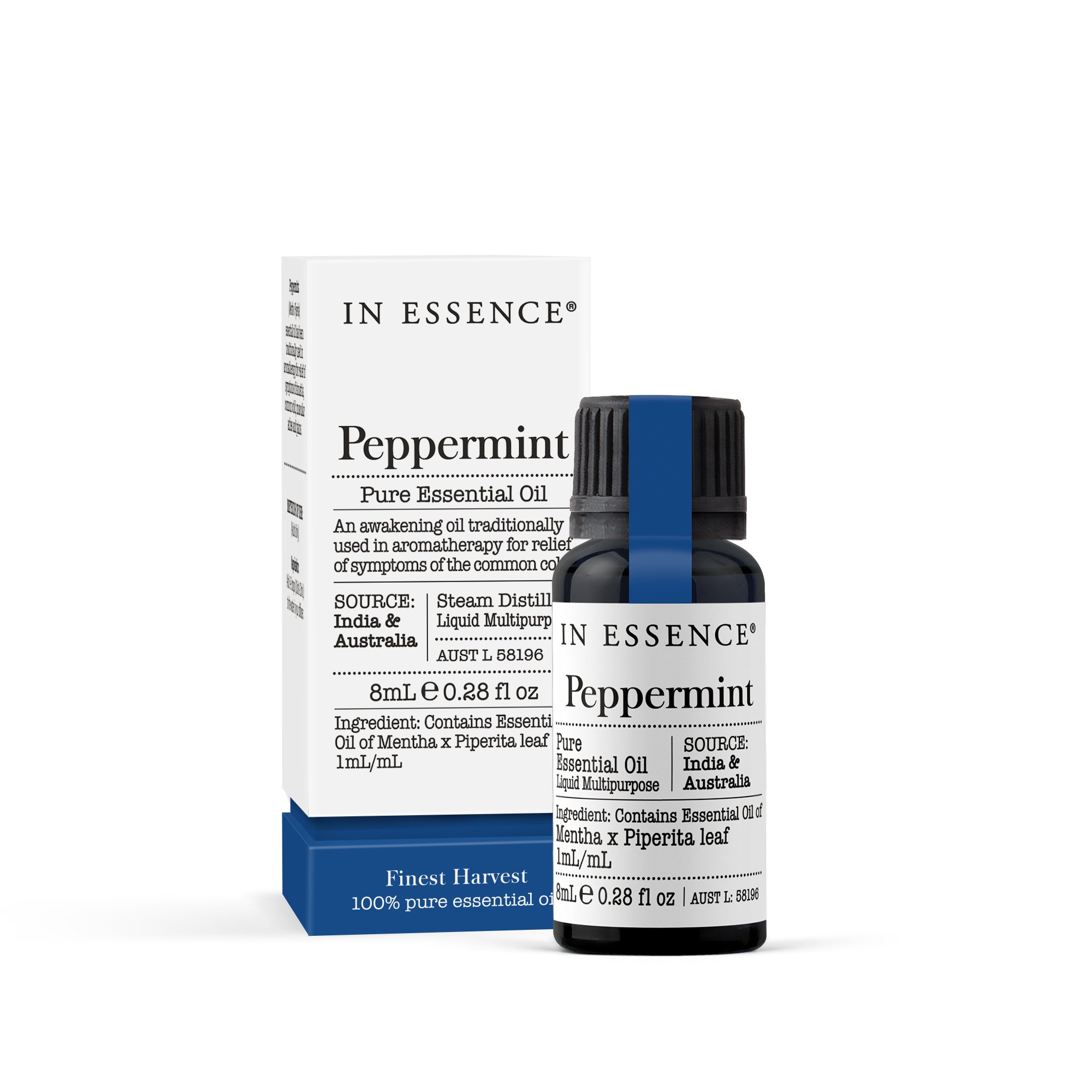 In Essence Peppermint Pure Essential Oil 8ml - Image 1