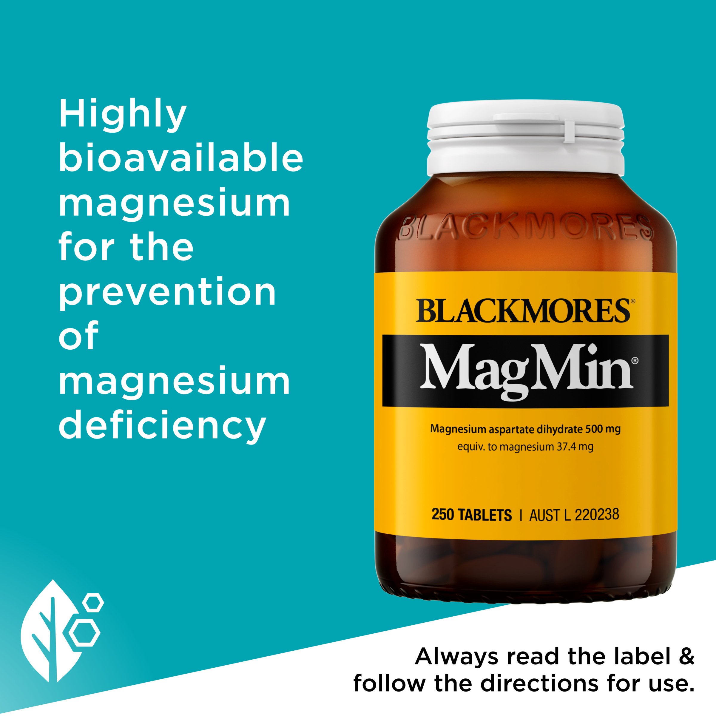 Blackmores MagMin 250 tablets - Image 6