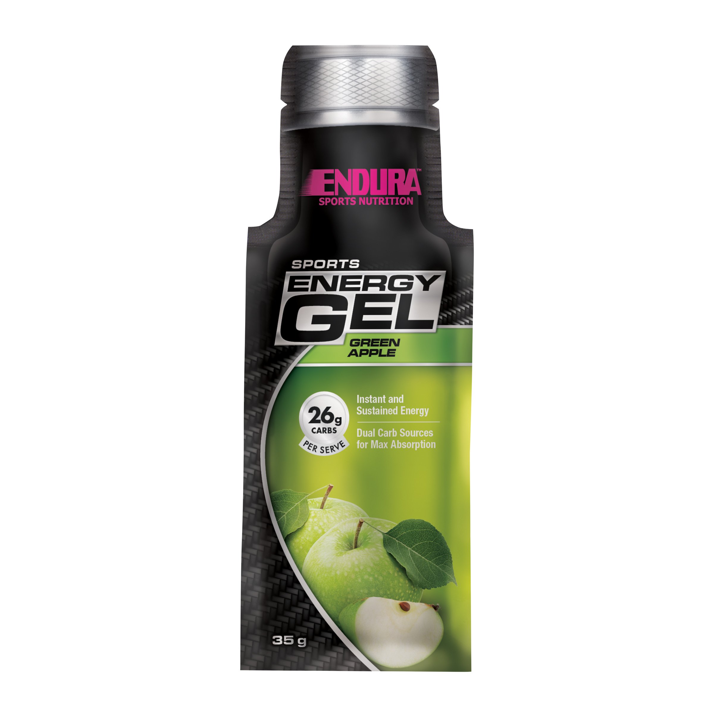 Endura Sports Energy Gel Green Apple 35g - Image 1