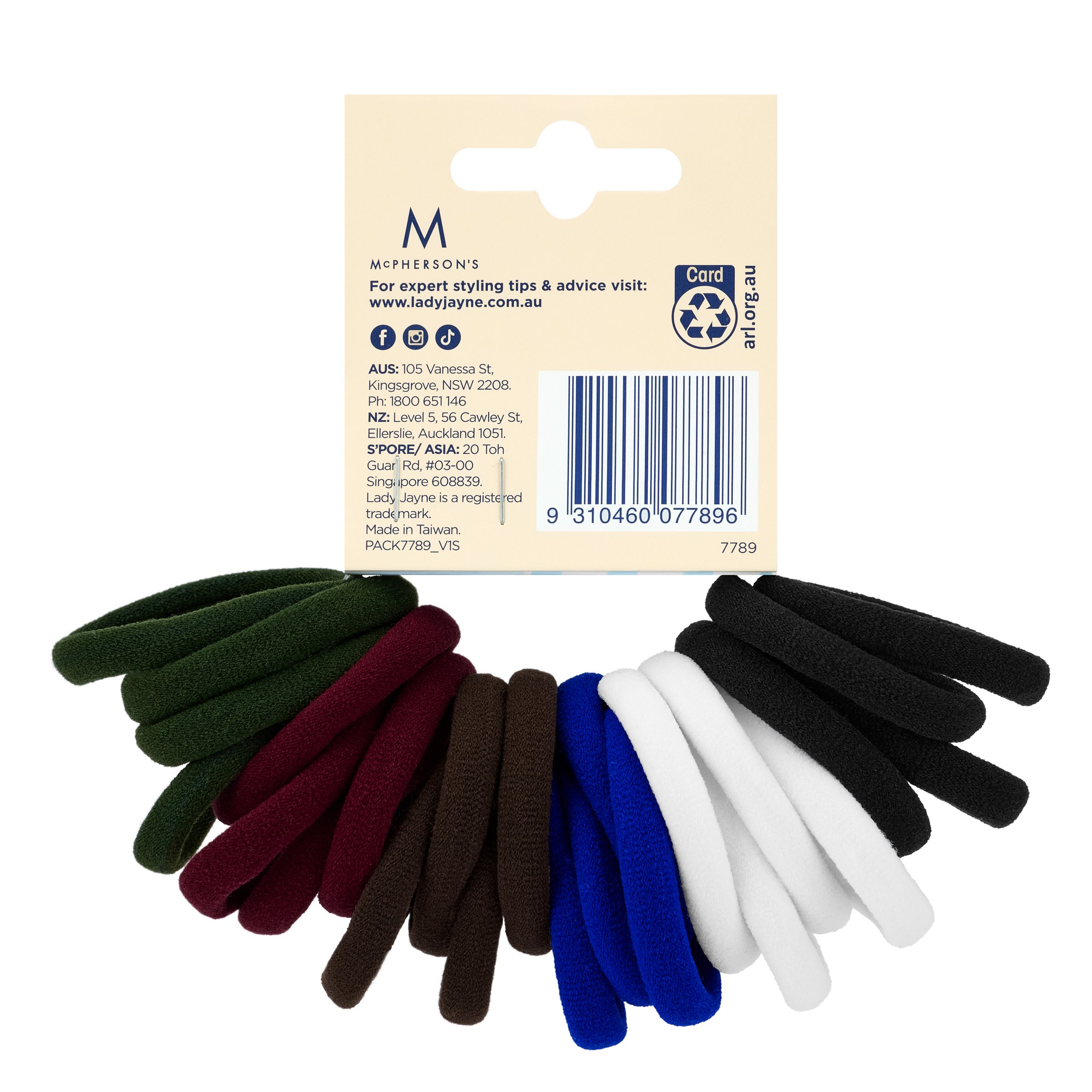 Lady Jayne Knitted Ponytailers Softies Basics 24 pack - Image 2