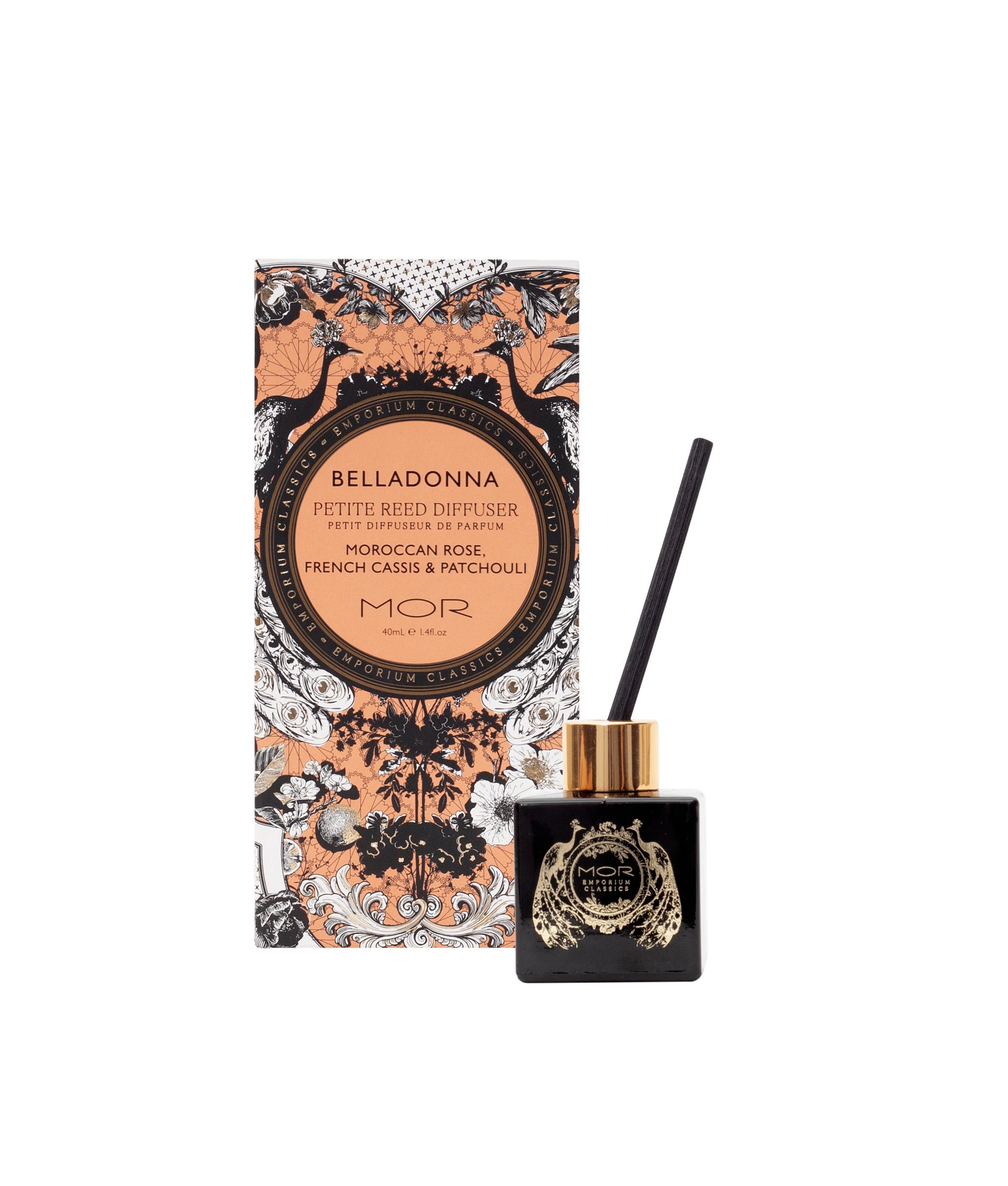 MOR Petite Reed Diffuser Belladonna 40ml - Image 1