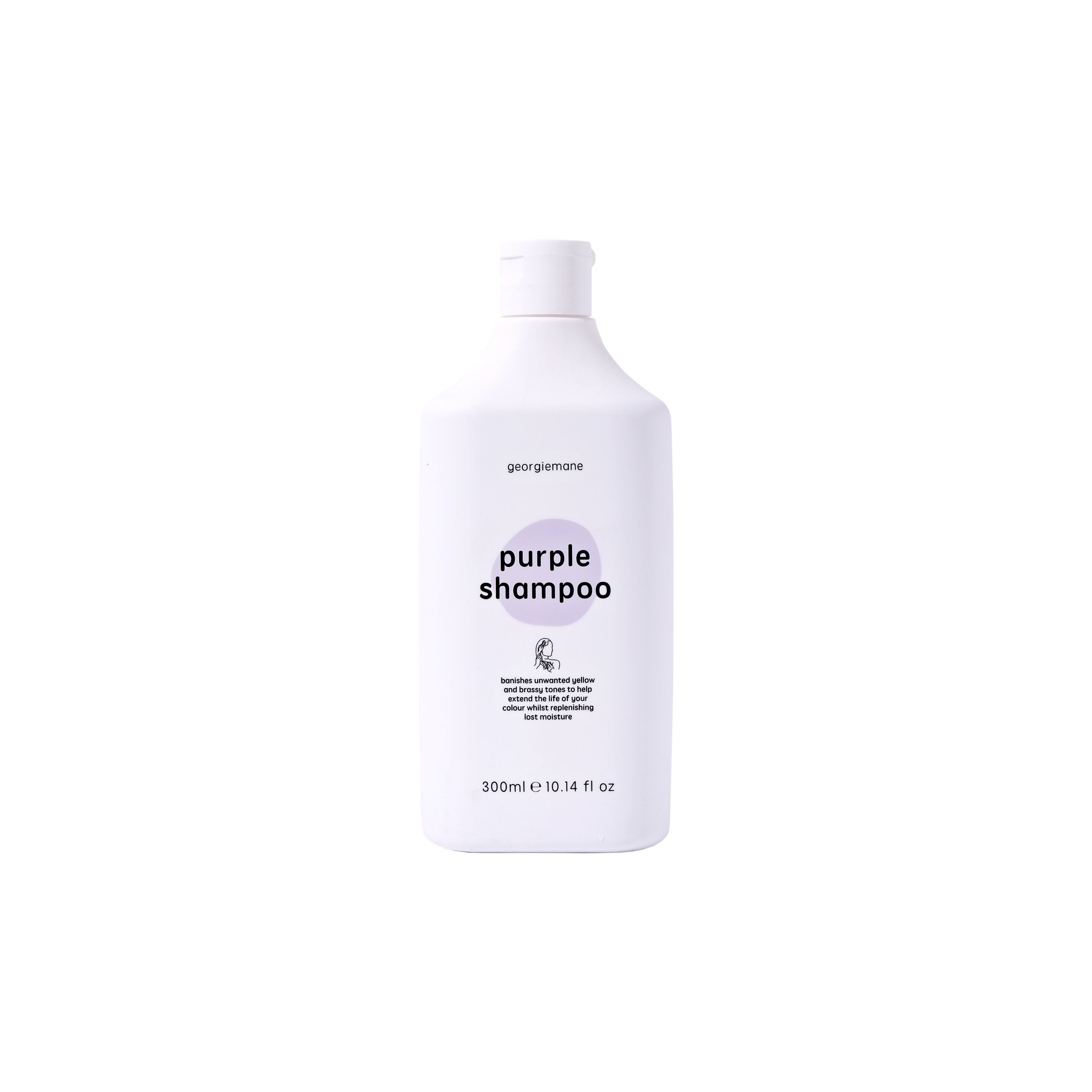 Georgiemane Purple Shampoo 300ml - Image 1