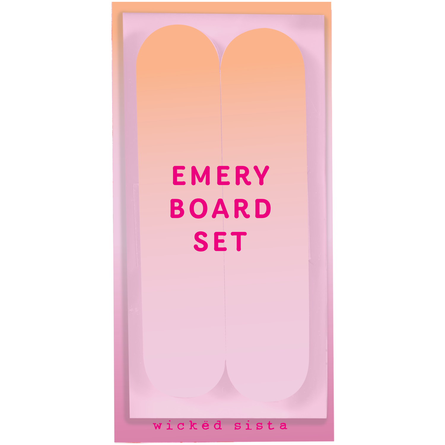 Wicked Sista Emery Board Set 1 piece - Image 1