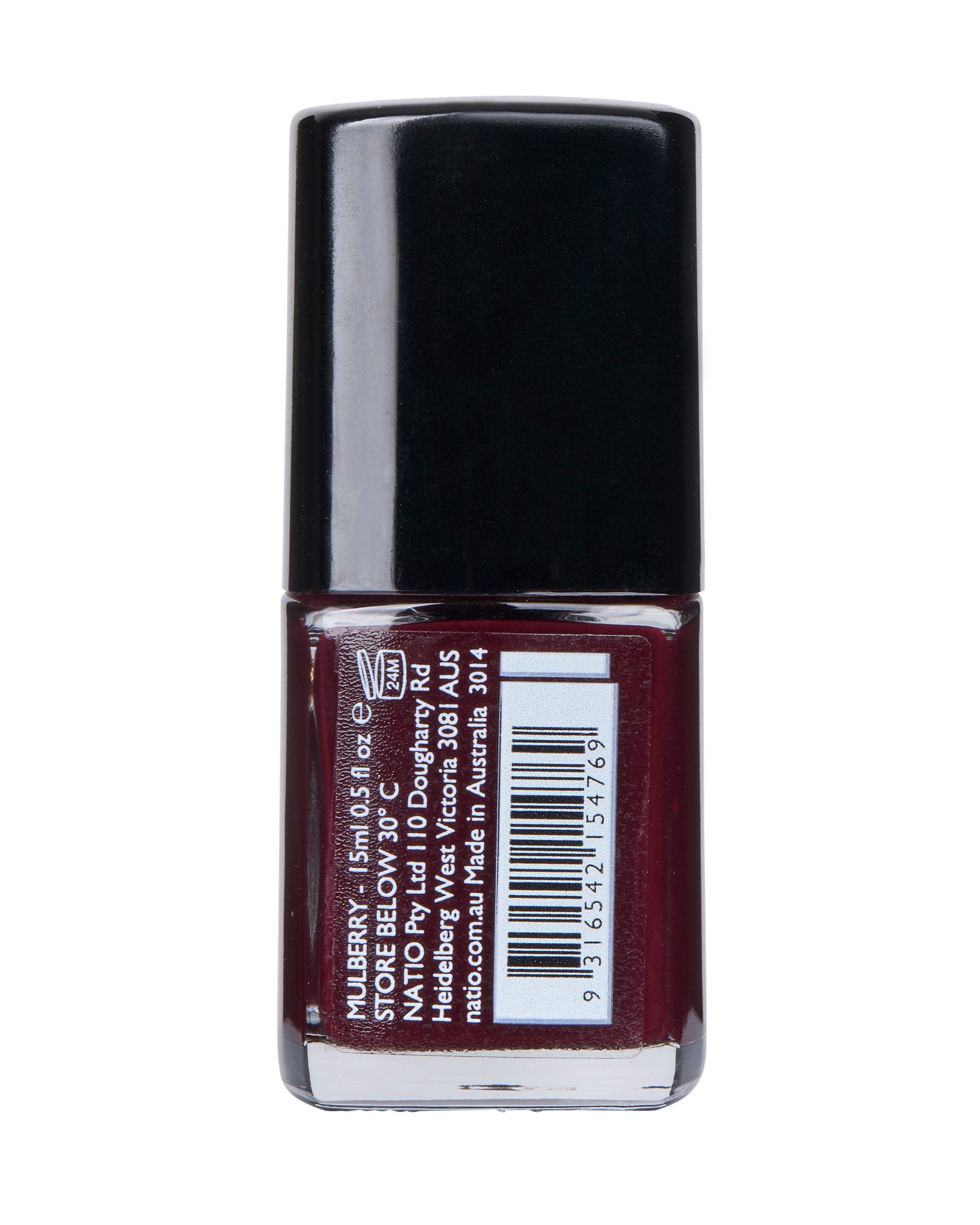 Natio Nail Colour Mulberry 15ml - Image 2