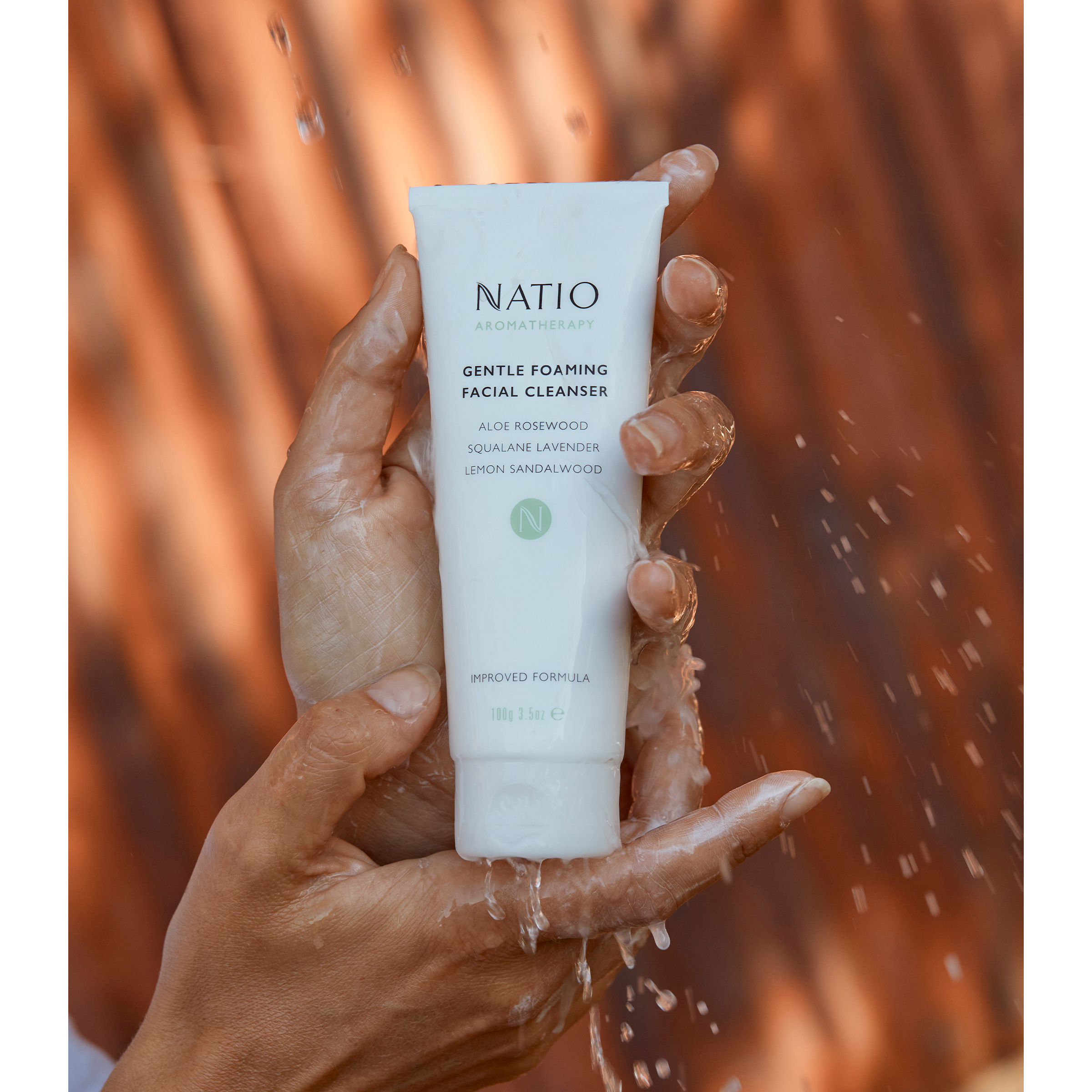 Natio Gentle Foaming Facial Cleanser 100g - Image 4
