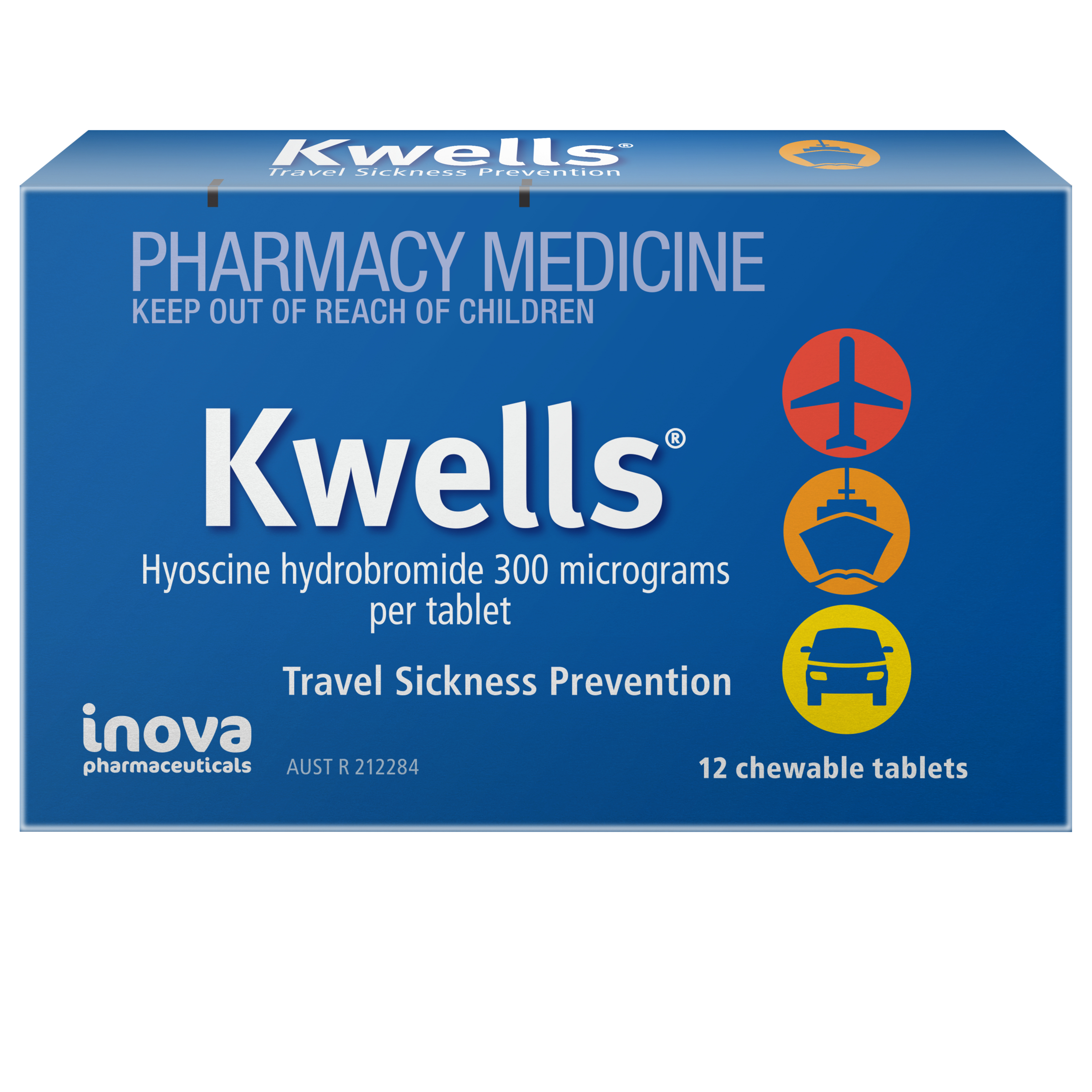 Kwells Adult 12 chewable tablets - Image 1
