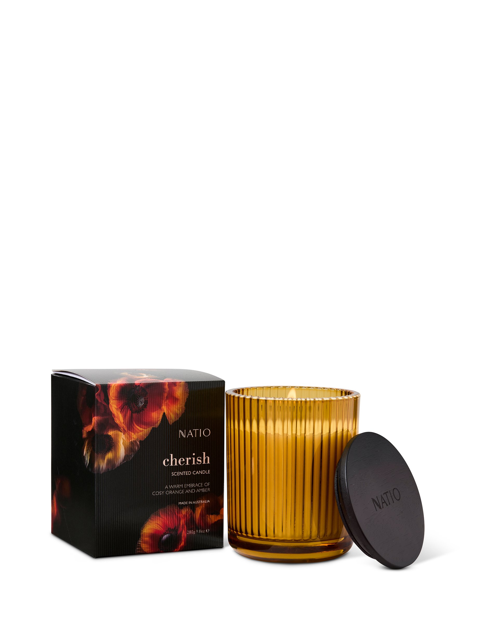 Natio Home Sanctuary Scented Candle Cherish 280g - Image 1