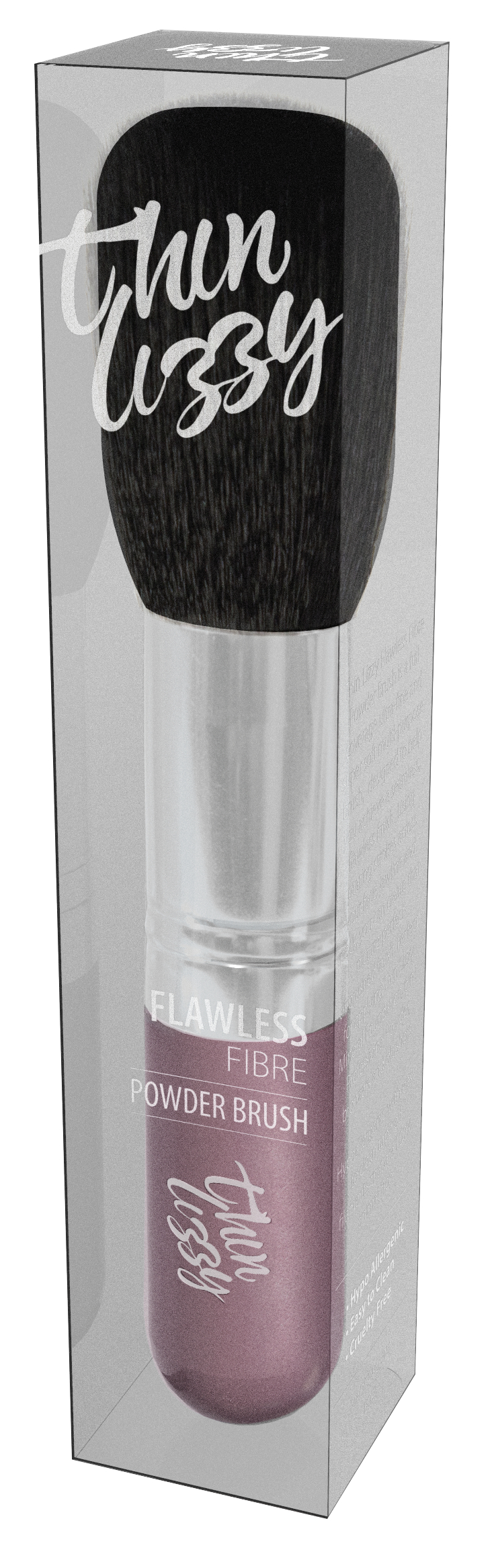 Thin Lizzy Flawless Fibre Black Brush 1 each - Image 1