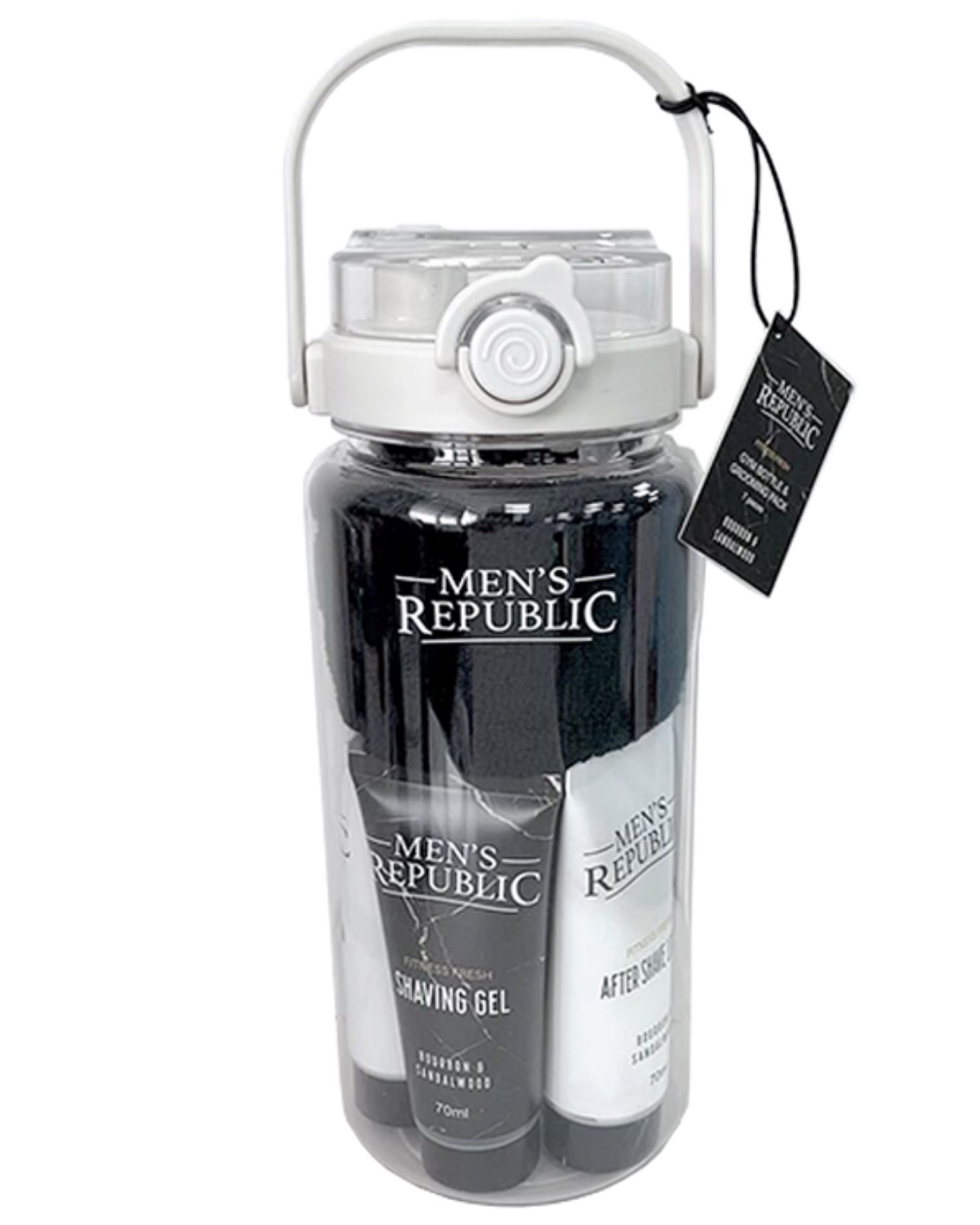 Men's Republic Grooming Kit In Water Bottle Fitness Fresh 1 each - Image 1