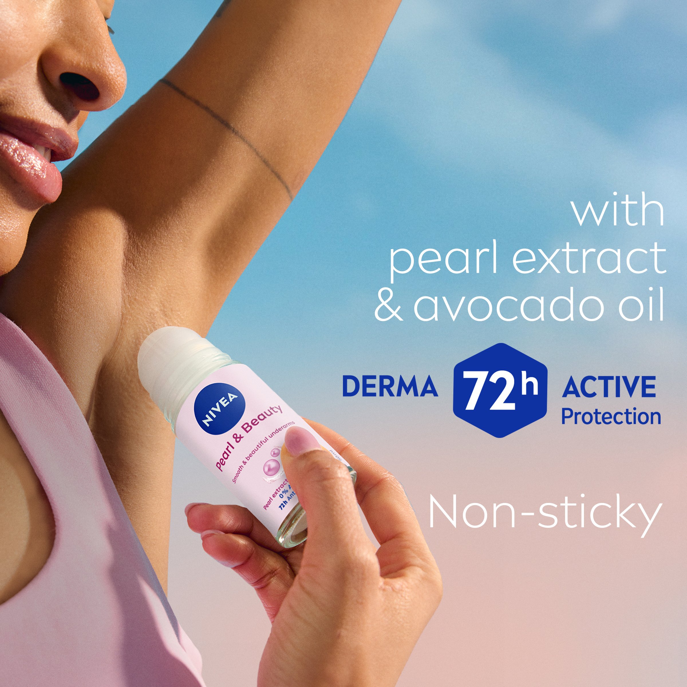 Nivea Deodorant Roll On  Pearl & Beauty 50ml - Image 6