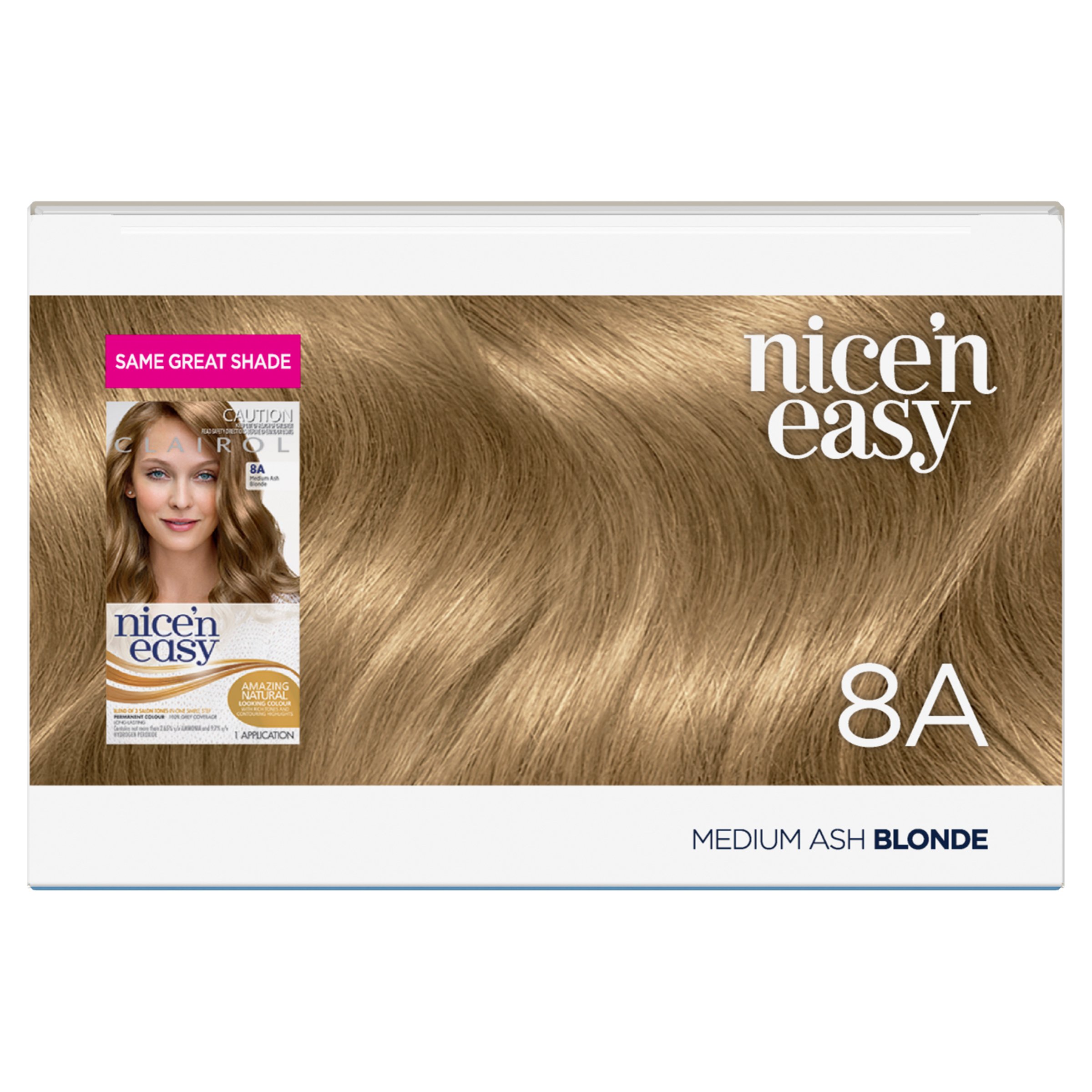 Clairol Nice'n Easy 8A Natural Medium Ash Blonde 1 pack - Image 5