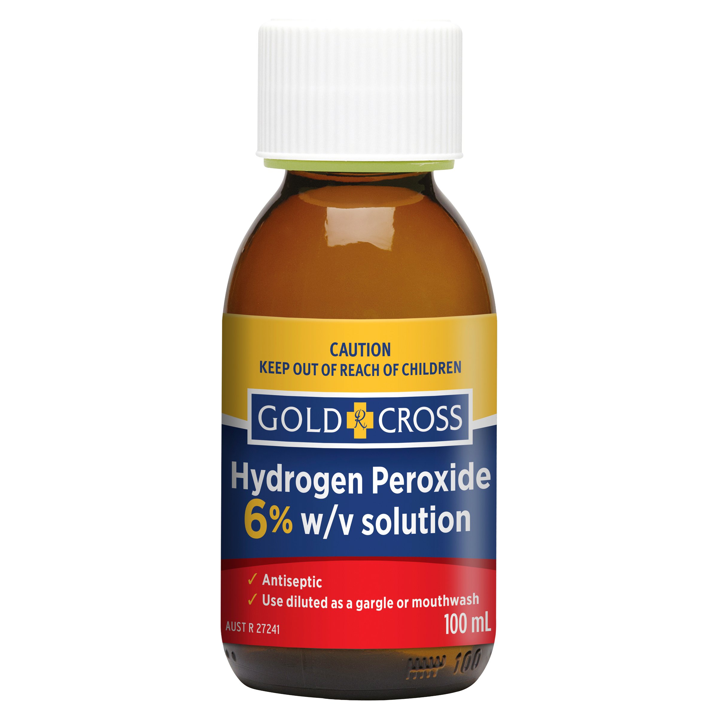 Gold Cross Hydrogen Peroxide 6% 20 Vol 100ml - Image 1