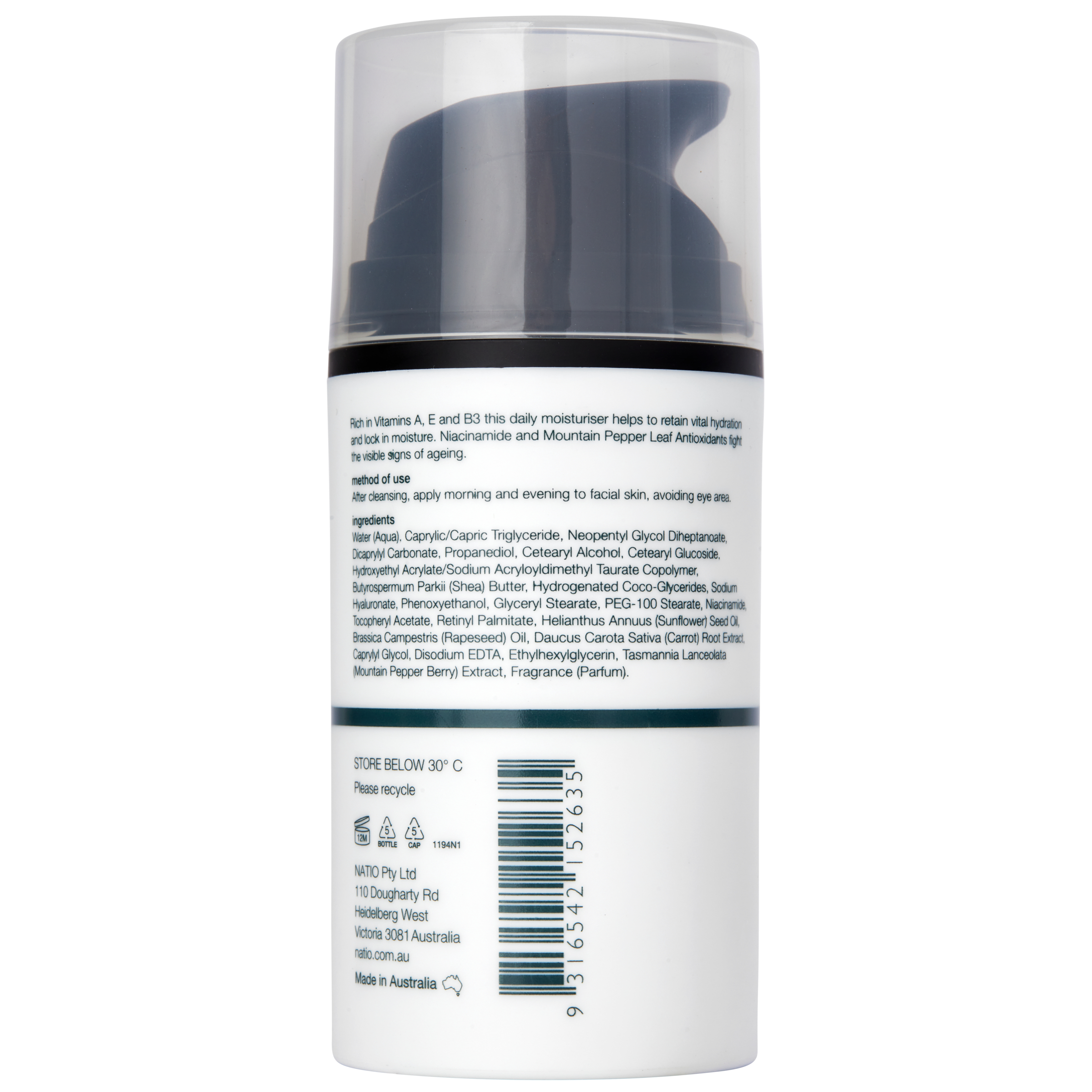 Natio Men Plus Age Defence Face Moisturiser 80ml - Image 2