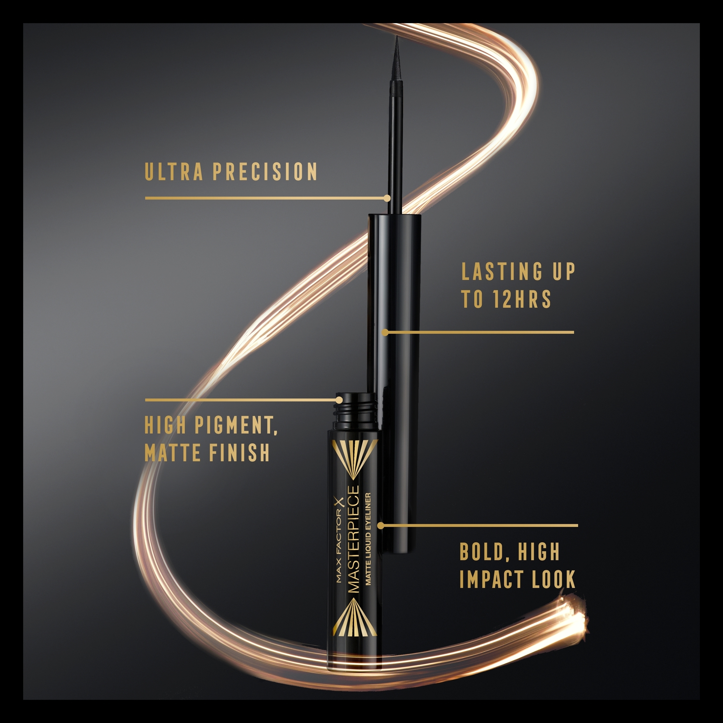 Max Factor Masterpiece Liquid Eyeliner Black 30ml - Image 5