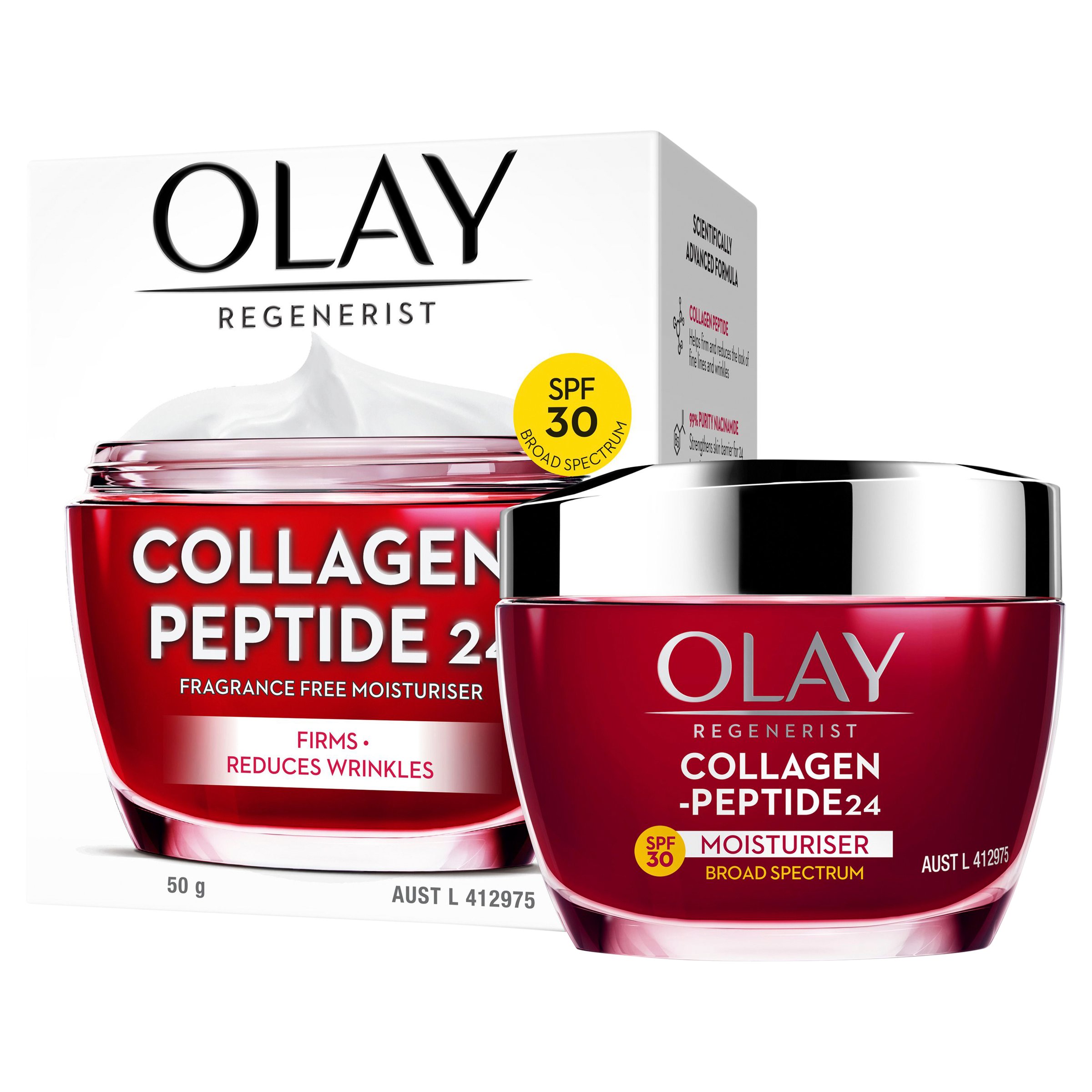 Olay Regenerist Collagen Peptide24 Cream SPF30 50g - Image 13