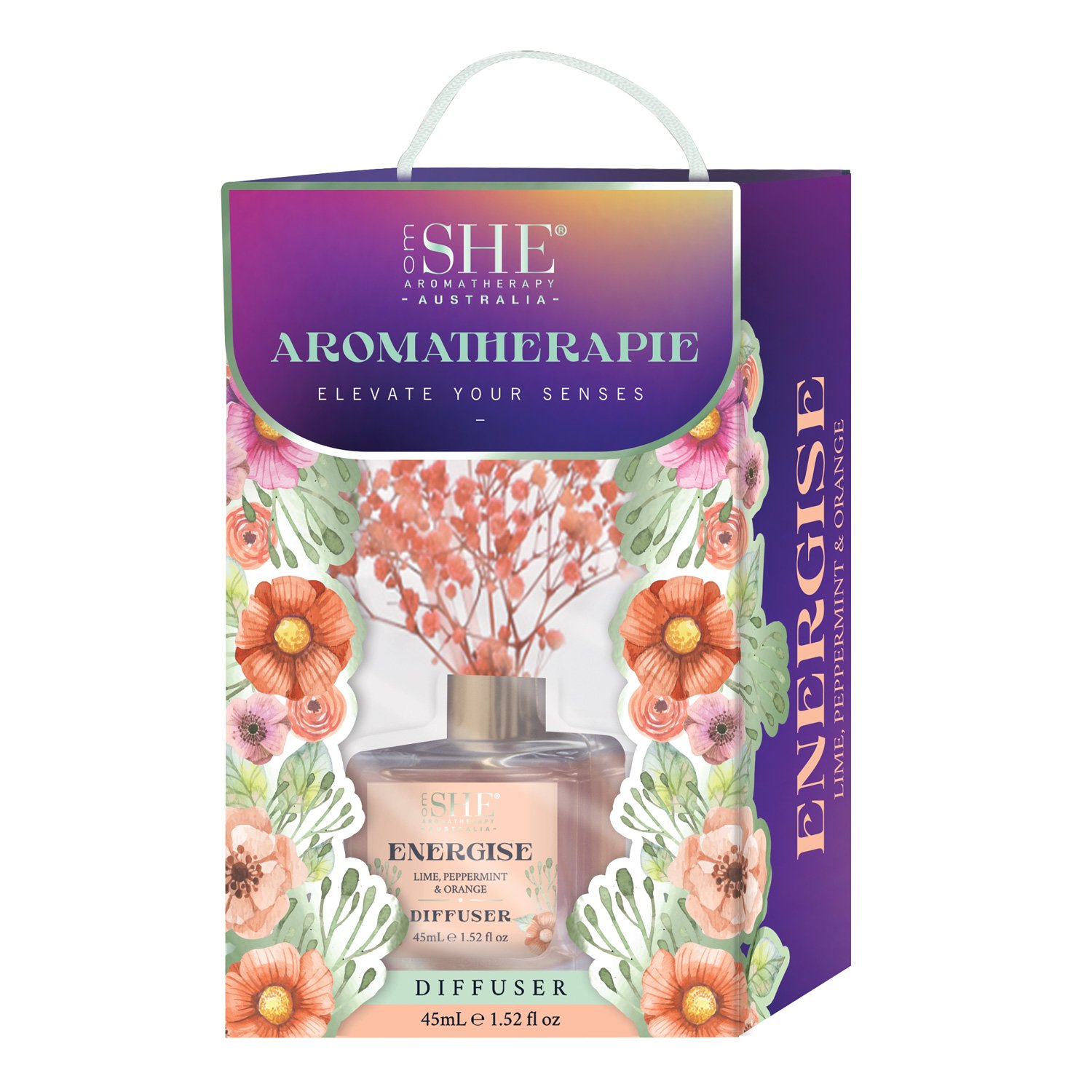 She Aromatherapy Aromatherapie Diffuser - Energise 1 each