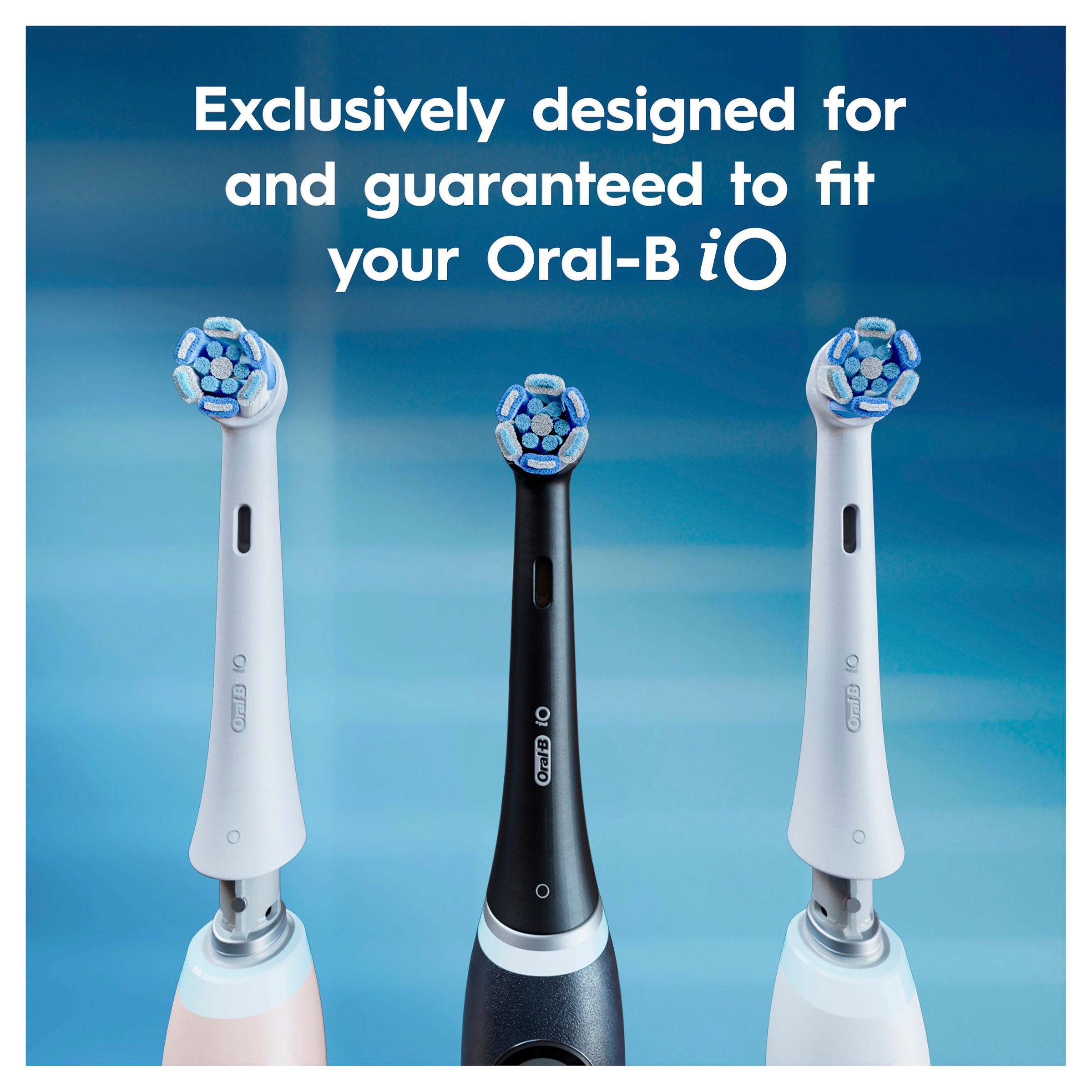 Oral-B iO Ultimate Clean Black Electric Toothbrush Refills 2 pack - Image 6