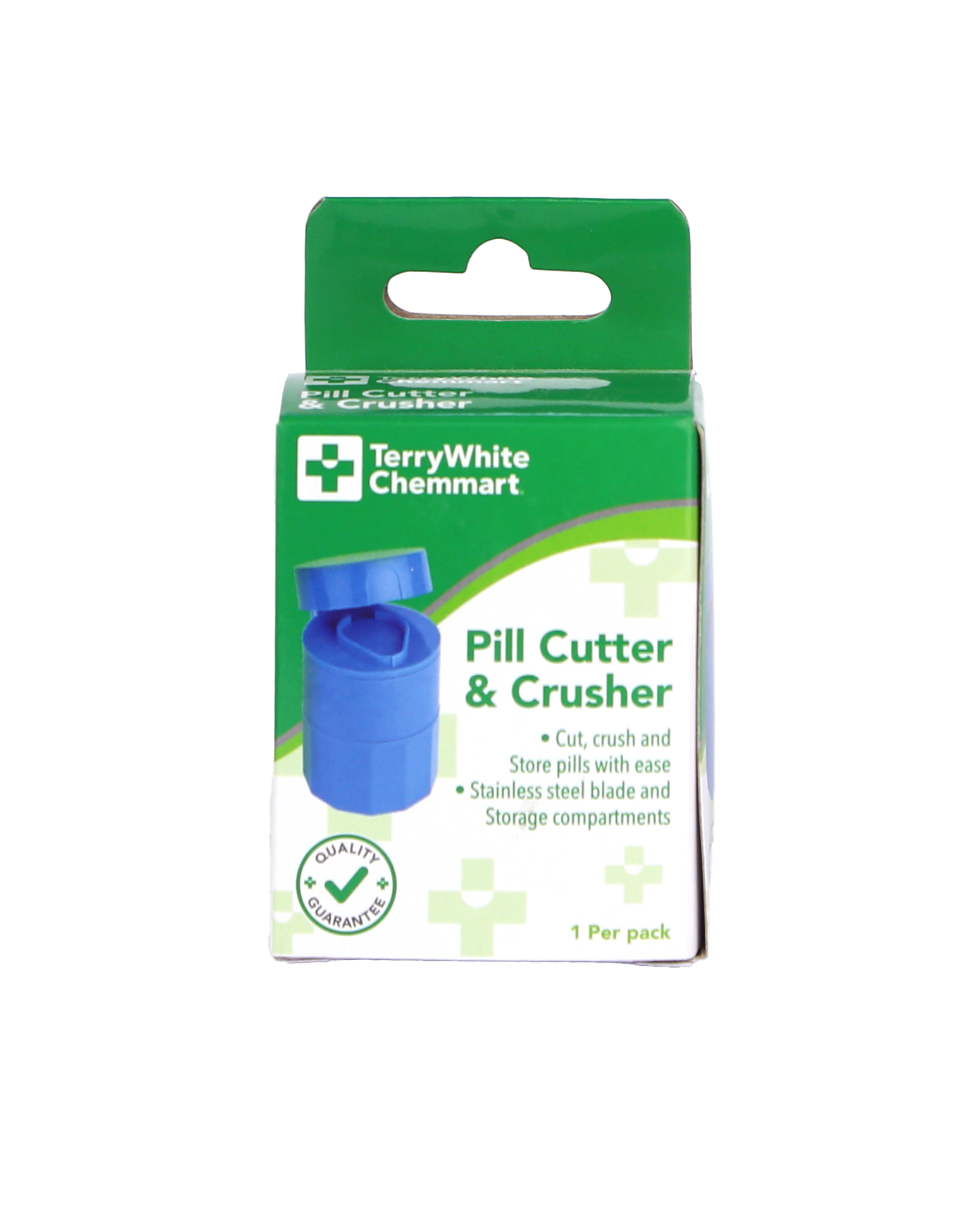 TerryWhite Chemmart Tablet Splitter And Crusher 4 in 1 - 1 pack