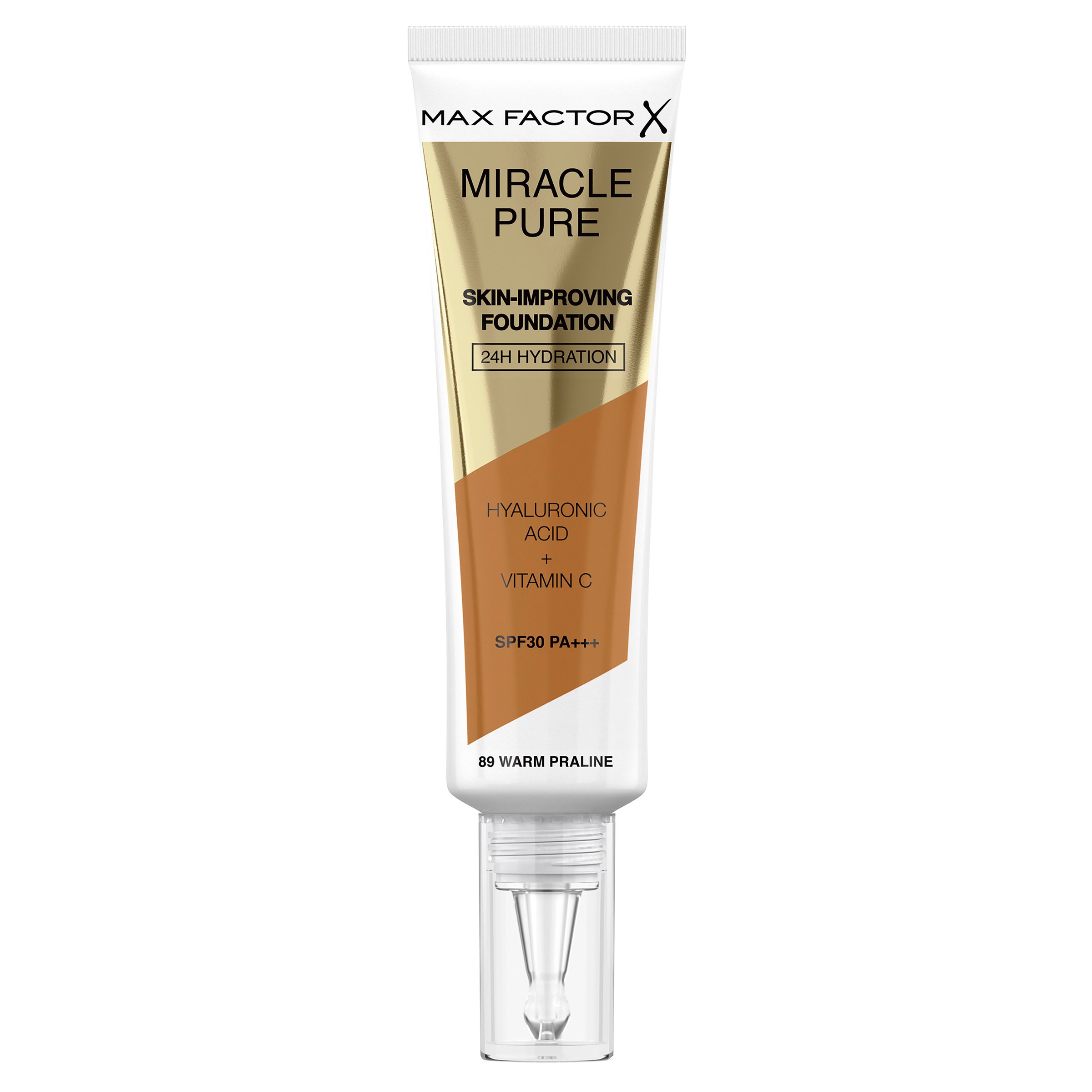 Max Factor Miracle Pure Foundation 089 Warm Praline 1 each - Image 1