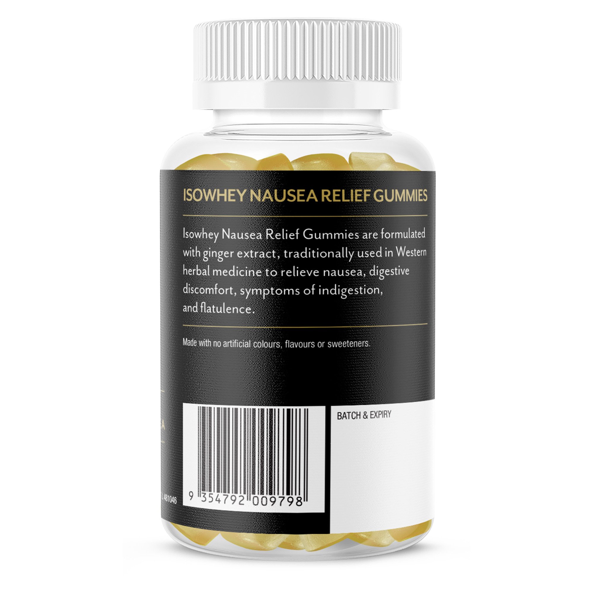 Isowhey Nausea Reliefgummies 60 pastilles - Image 3