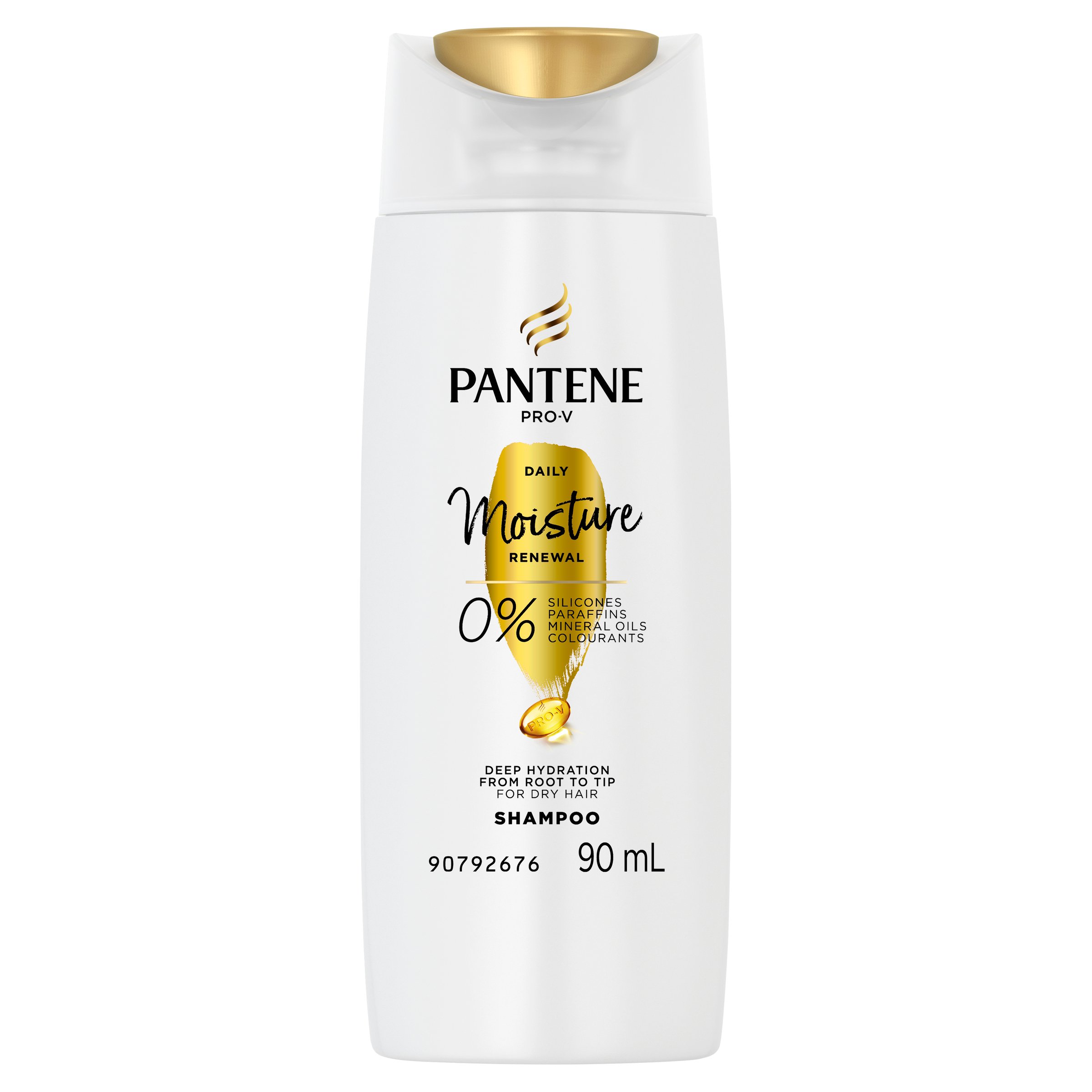 Pantene Shampoo Daily Moisture Renewal 90ml - Image 1