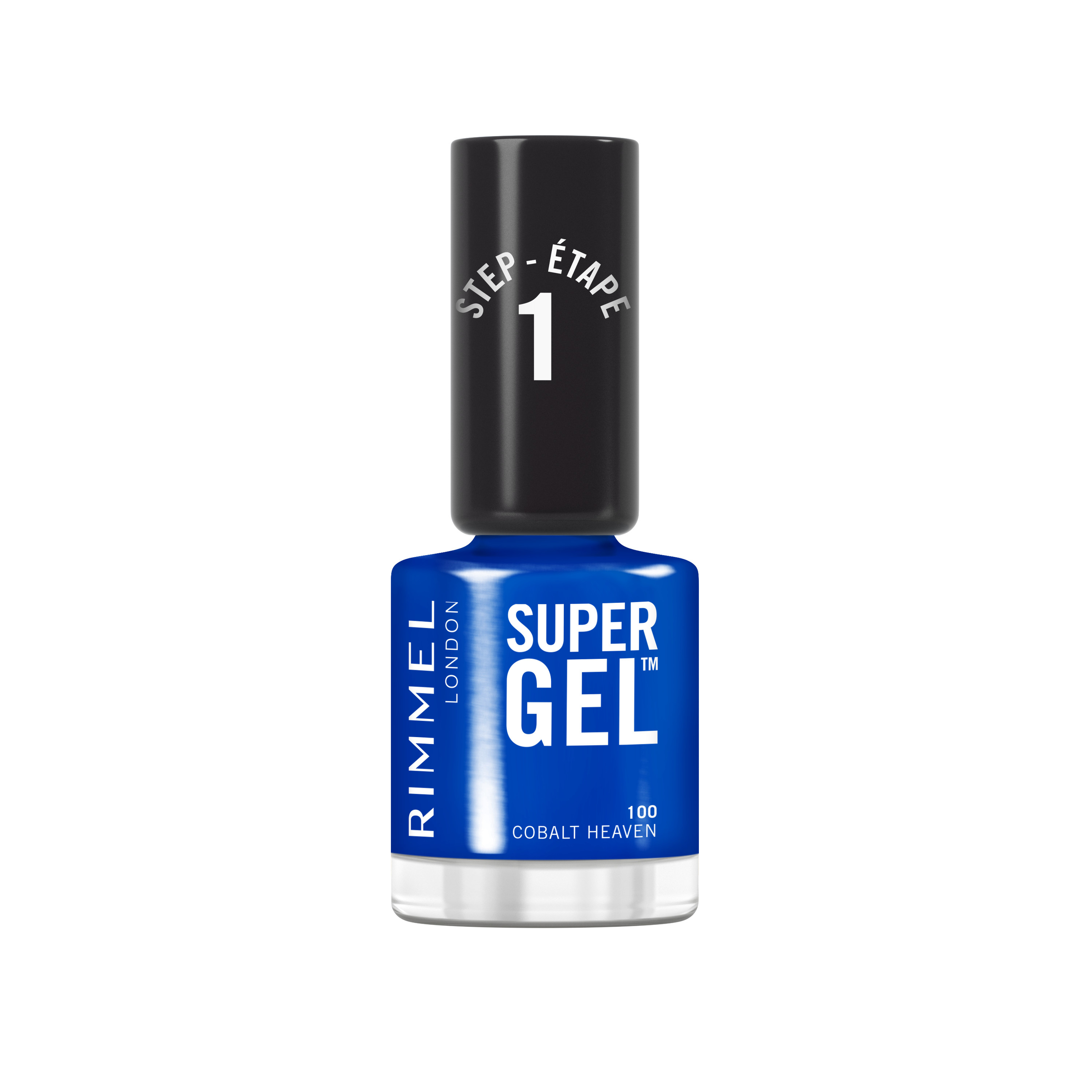 Rimmel Super Gel Nail Polish #100 Cobalt Heaven 12ml - Image 1